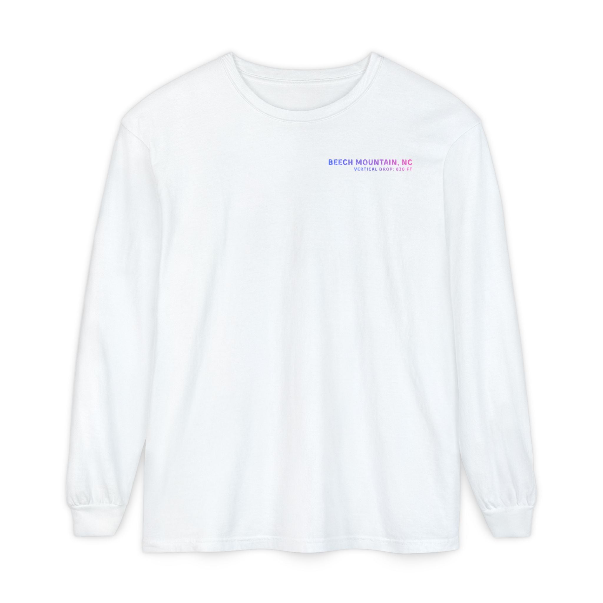 Beech Mountain, NC – 5506 Summit (v2) Comfort Colors® Long-Sleeve Tee