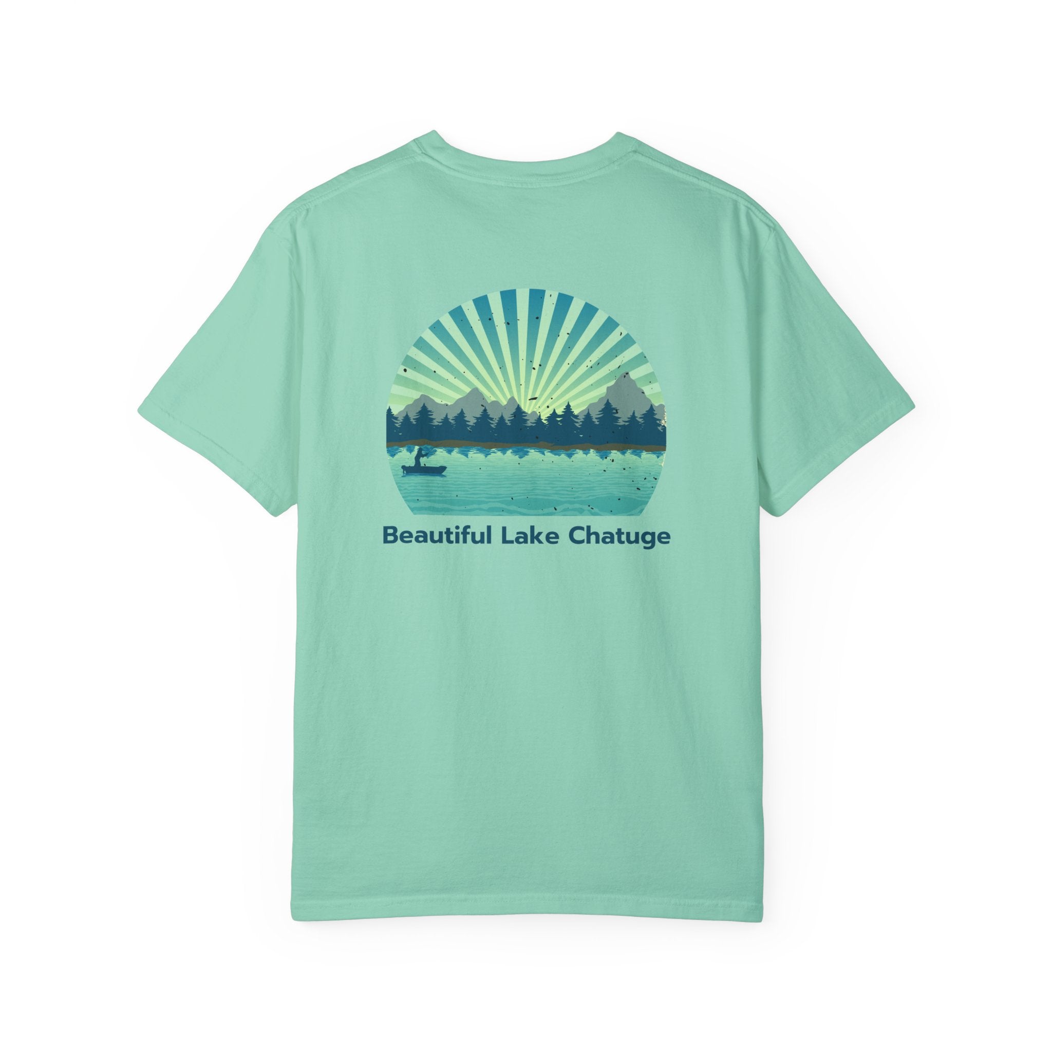 Unisex Adult T-shirt, Lake Chatuge, by 515Gear.com | Hiawassee, GA | Swim, Boat, Fish!