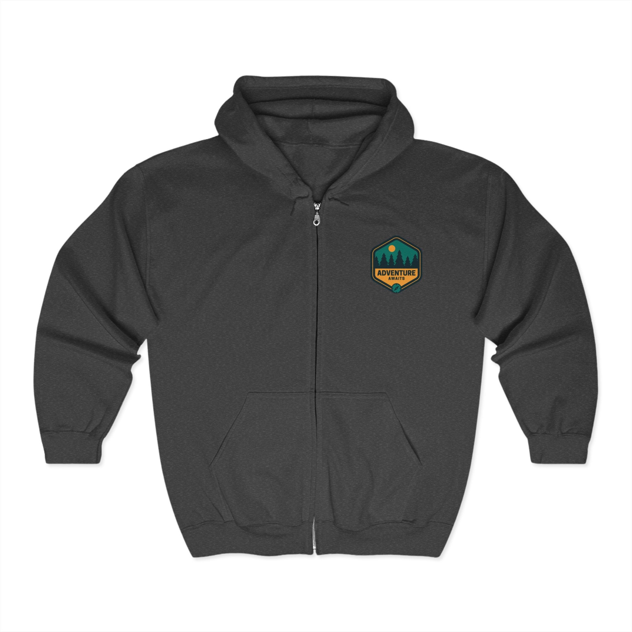 Adult Sweatshirt, 30540 Adventure Awaits |515Gear.com | Perfect for a brisk North GA day!