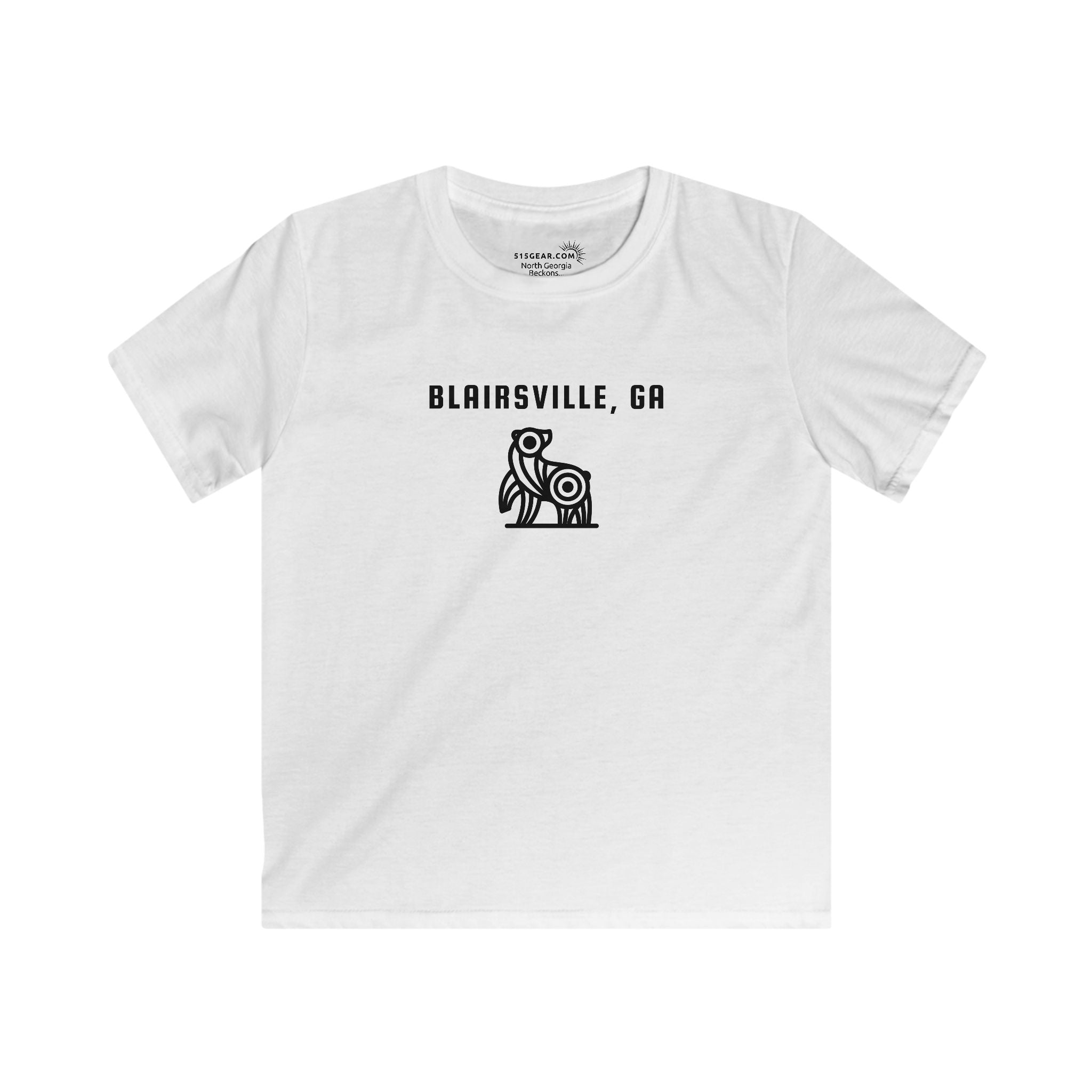 Kid’s T-Shirt, Origami Bear Design, by 515Gear.com | Blairsville, GA | Play Outside!