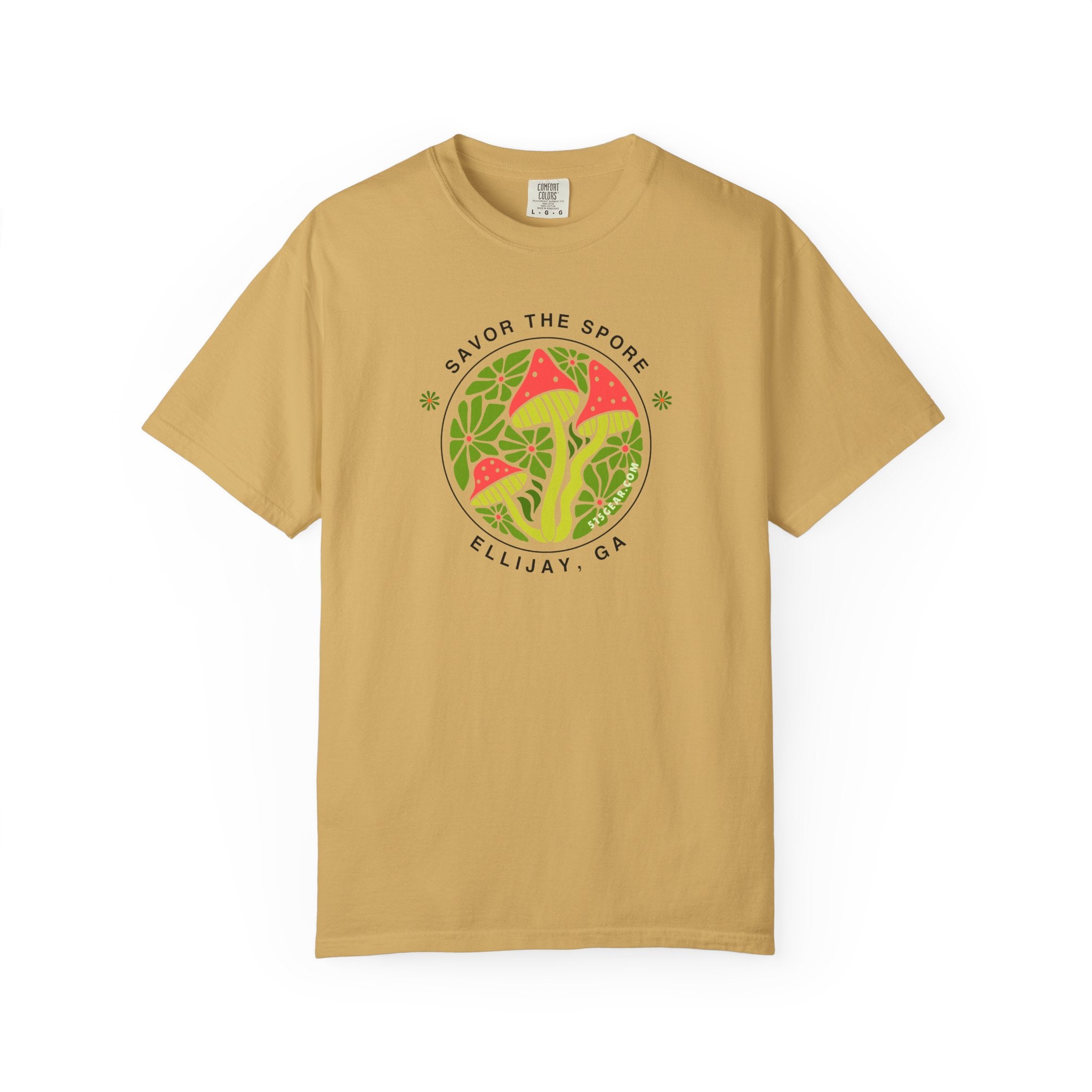 Ellijay Savor the Spore - Comfort Colors Unisex Garment-Dyed T-shirt