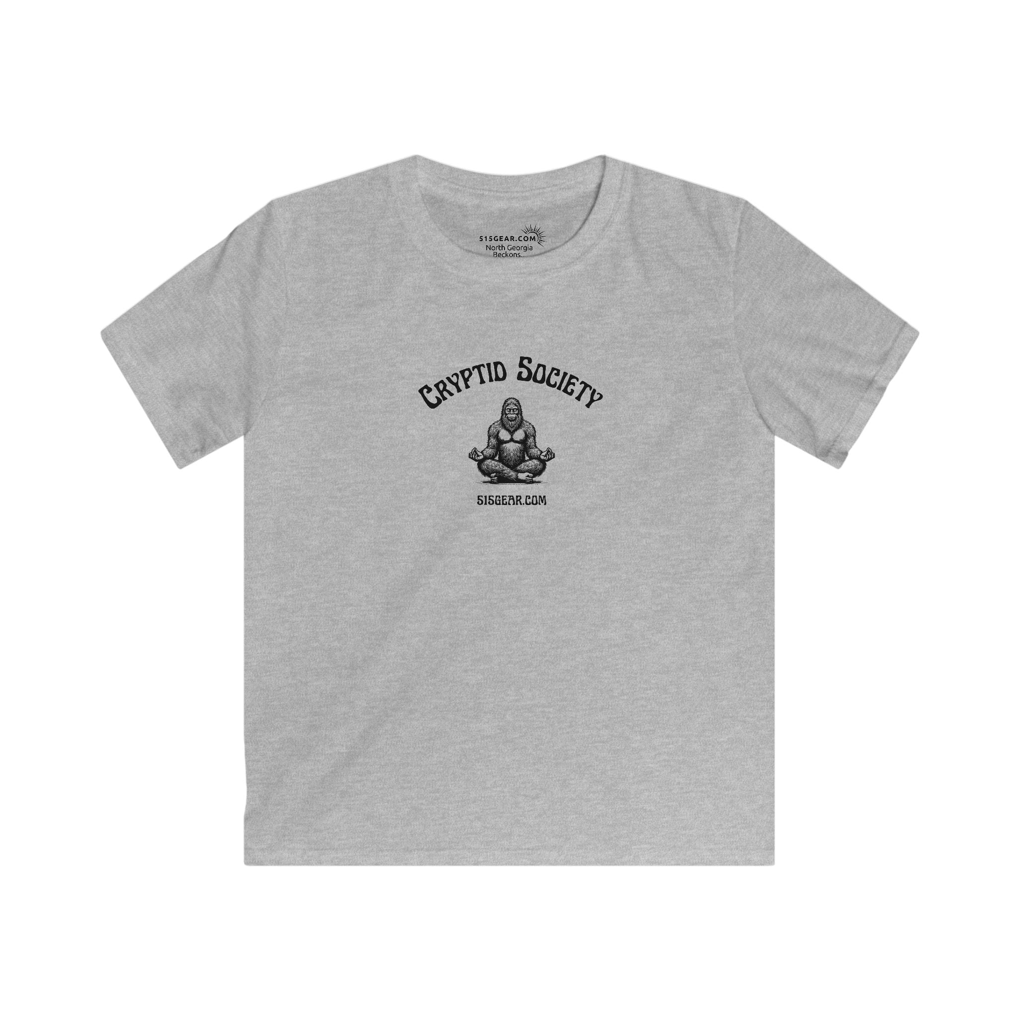 Kid’s T-Shirt “Cryptid Society” | by 515Gear.com | Zen Bigfoot!
