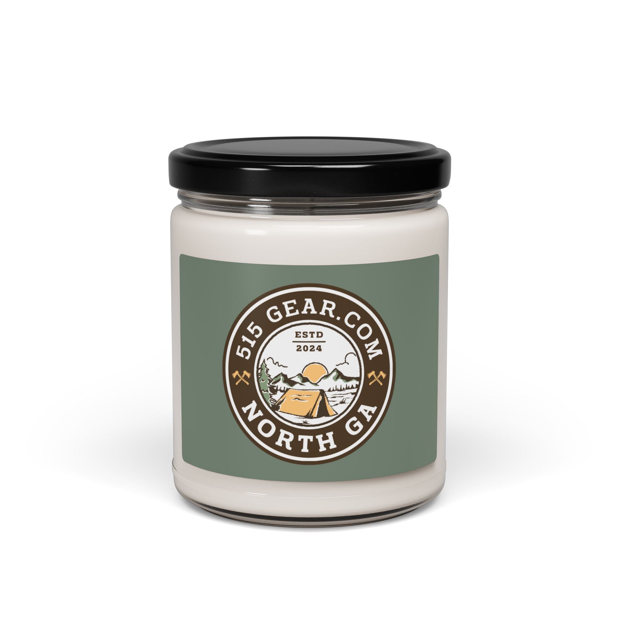 Soy Candle, North GA Camping design | 515Gear.com | aromatherapy for you!