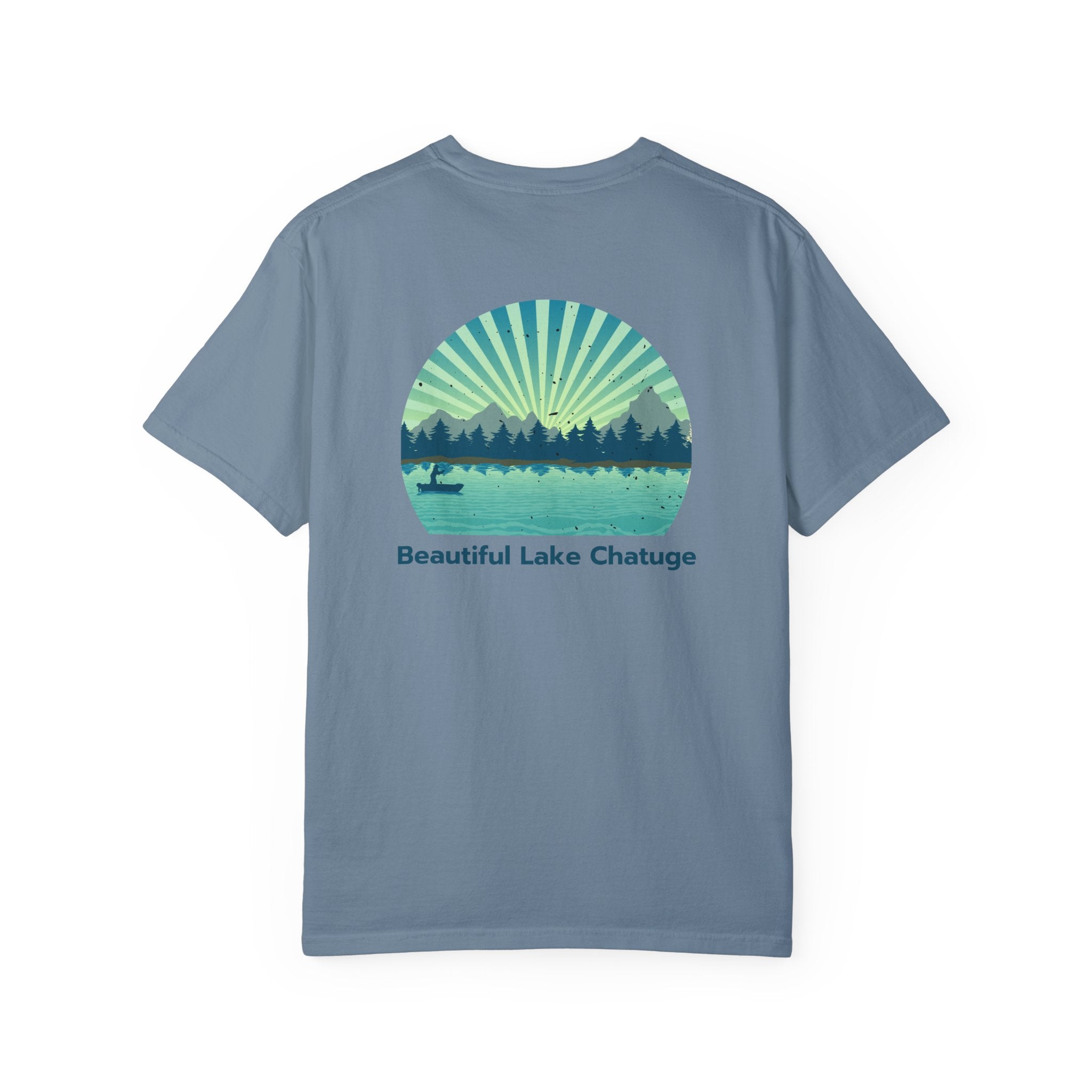 Unisex Adult T-shirt, Lake Chatuge, by 515Gear.com | Hiawassee, GA | Swim, Boat, Fish!