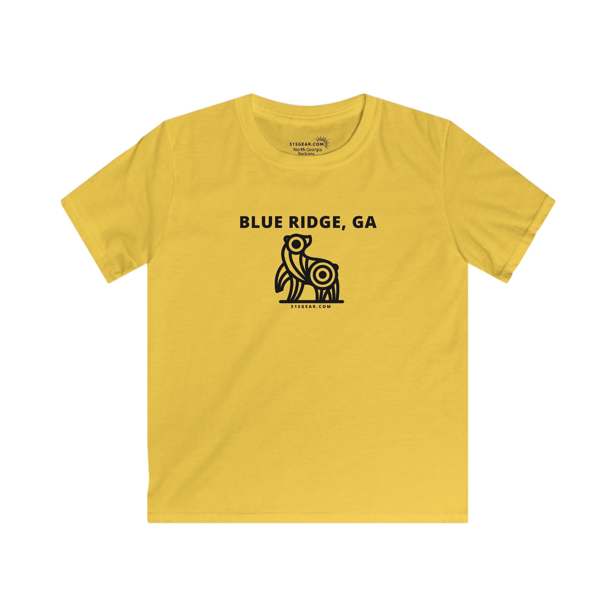 Kid’s T-Shirt, Origami Bear Design, by 515Gear.com | Blue Ridge, GA | Play Outside!