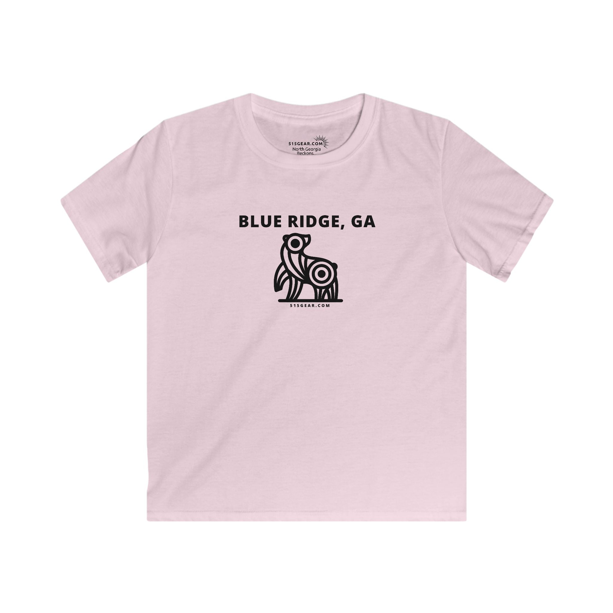 Kid’s T-Shirt, Origami Bear Design, by 515Gear.com | Blue Ridge, GA | Play Outside!