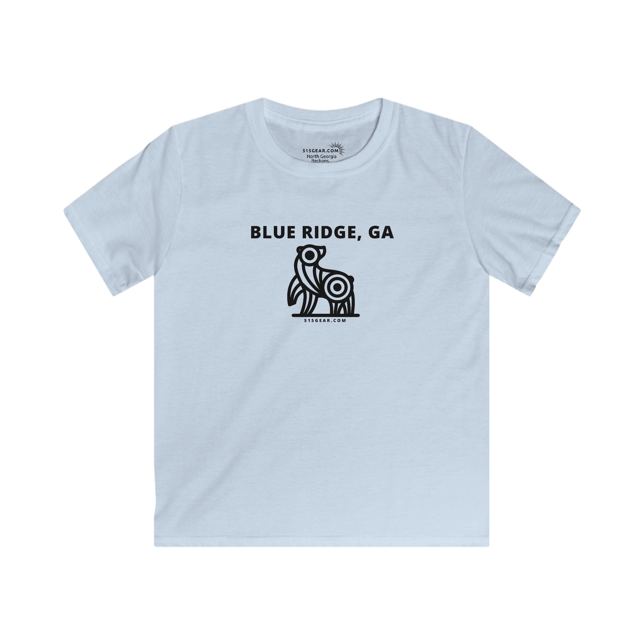 Kid’s T-Shirt, Origami Bear Design, by 515Gear.com | Blue Ridge, GA | Play Outside!