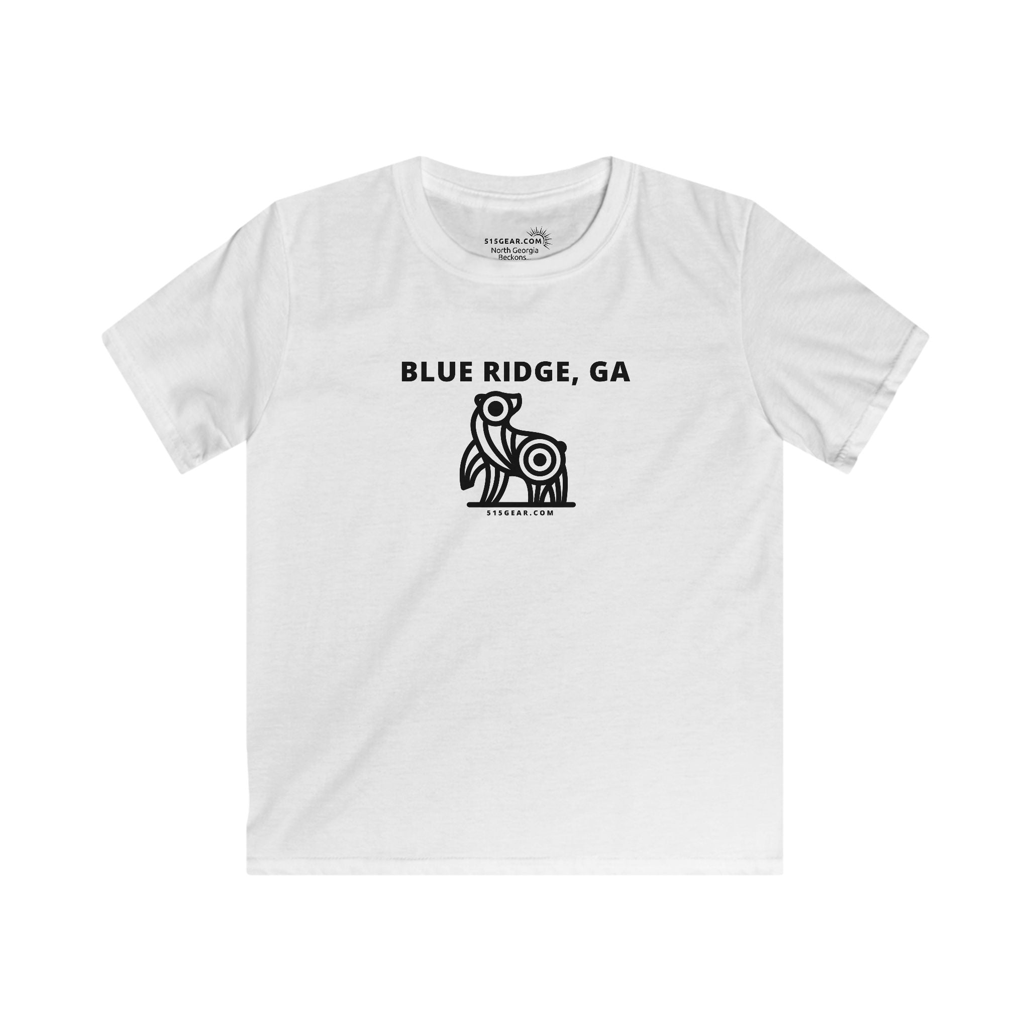 Kid’s T-Shirt, Origami Bear Design, by 515Gear.com | Blue Ridge, GA | Play Outside!
