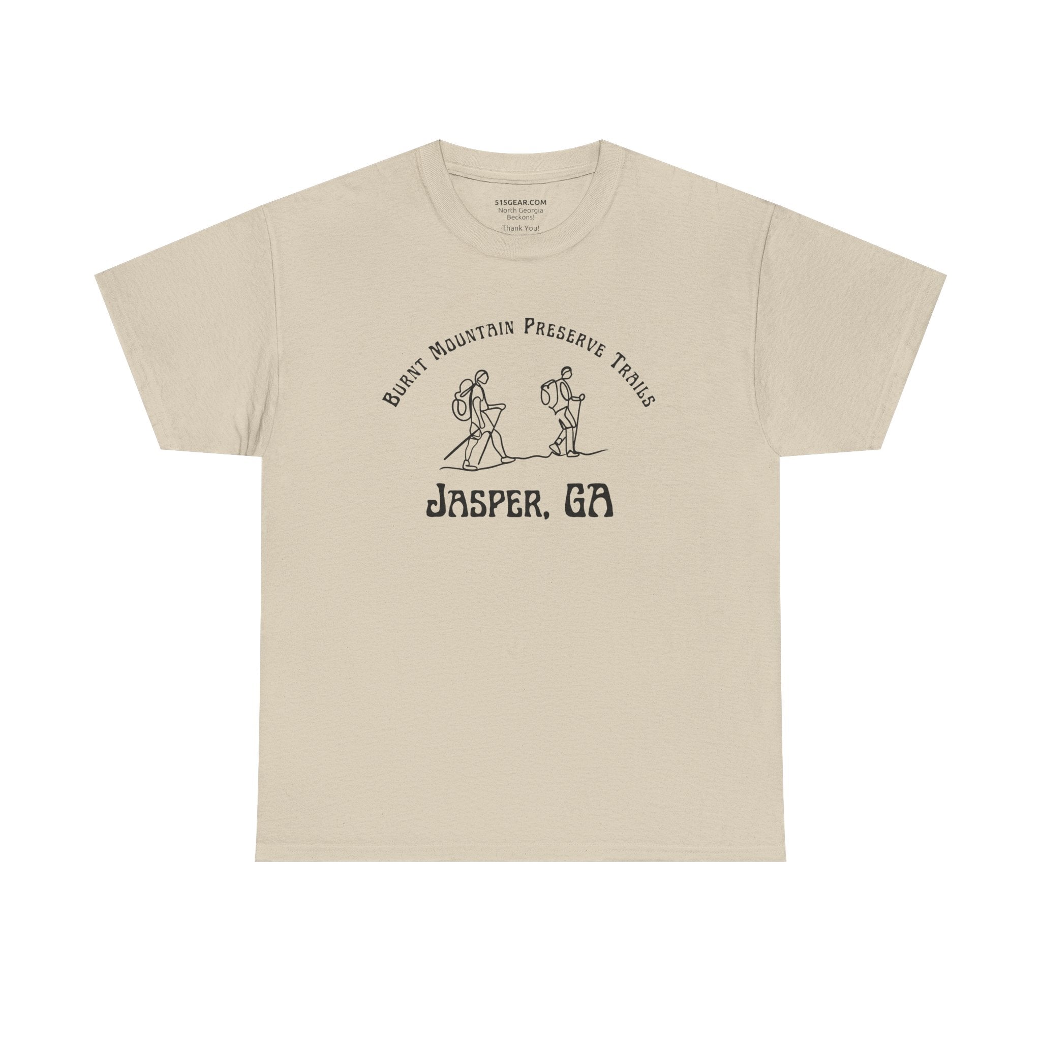 unisex adult T-shirt, Brunt Mountain Preserve, by 515Gear.com | Jasper, GA | Take to the Trails!