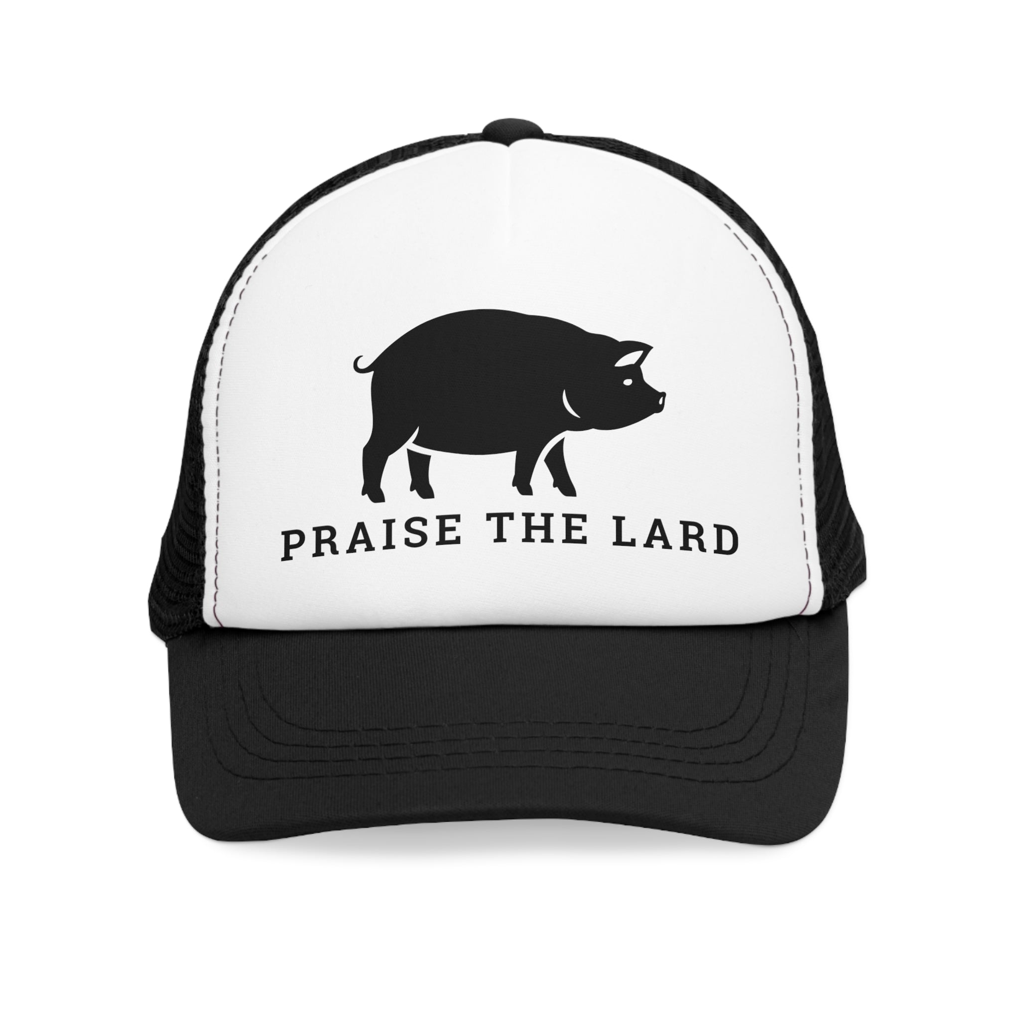 Trucker cap, Praise the Lard Design, by 515Gear.com | Hiawassee, GA | When Pigs Fly