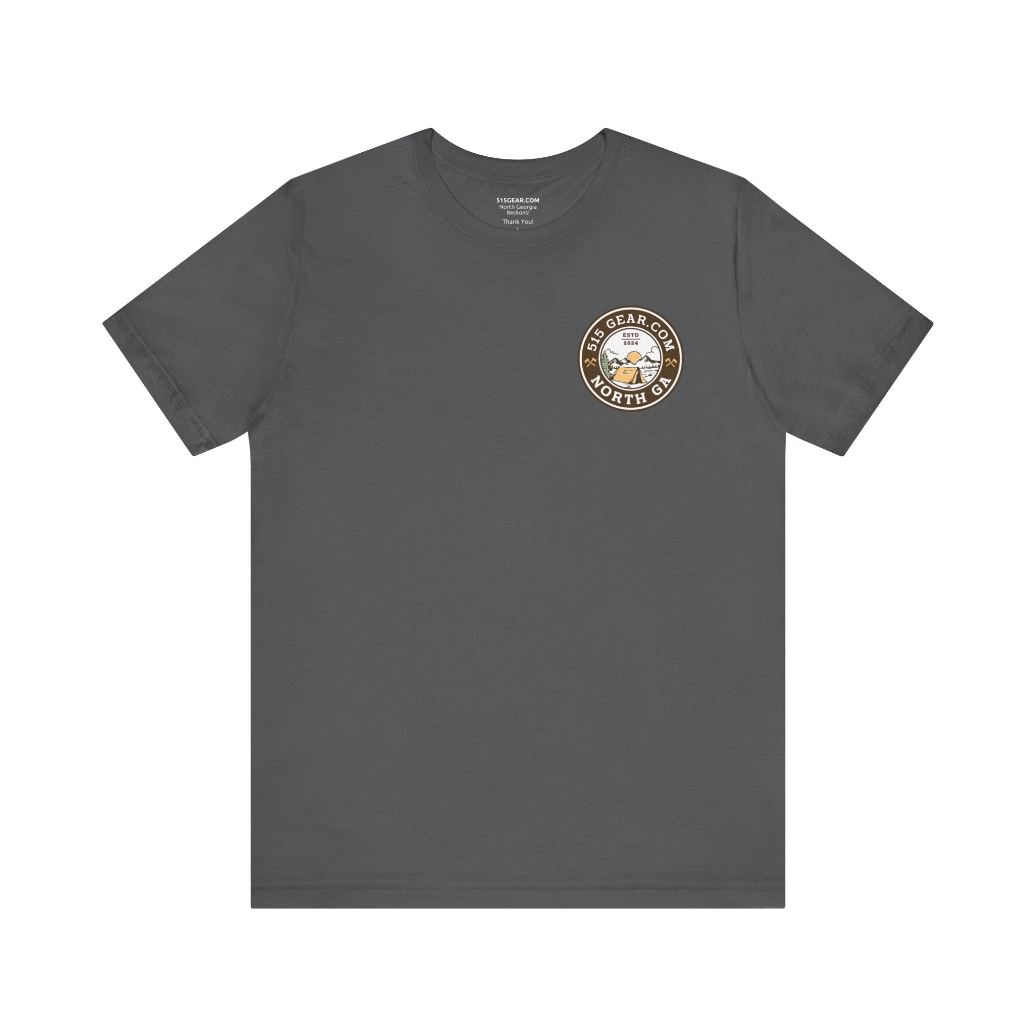 Unisex Adult T-shirt, Camping by 515Gear.com | Jasper, GA | Camp More Worry Less!