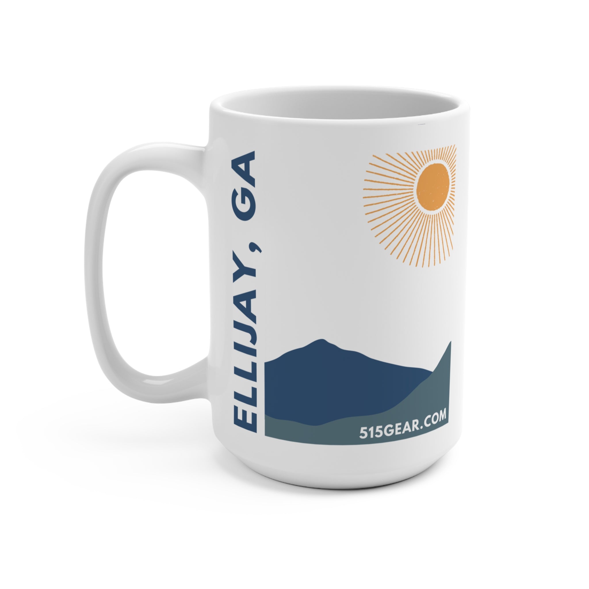 Mountain Sunrise, Ellijay Coffee Mug – 15oz