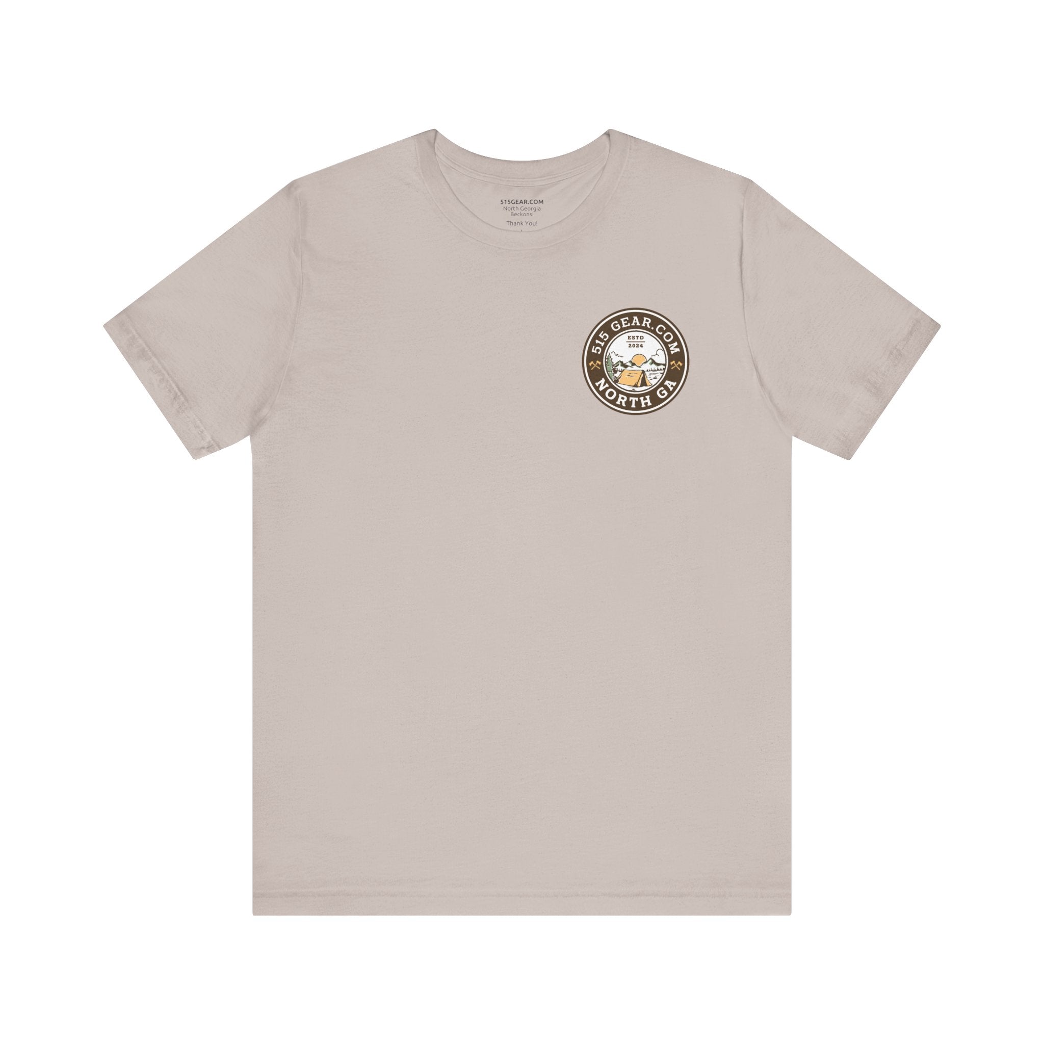 Unisex Adult T-shirt, Camping by 515Gear.com | Jasper, GA | Camp More Worry Less!