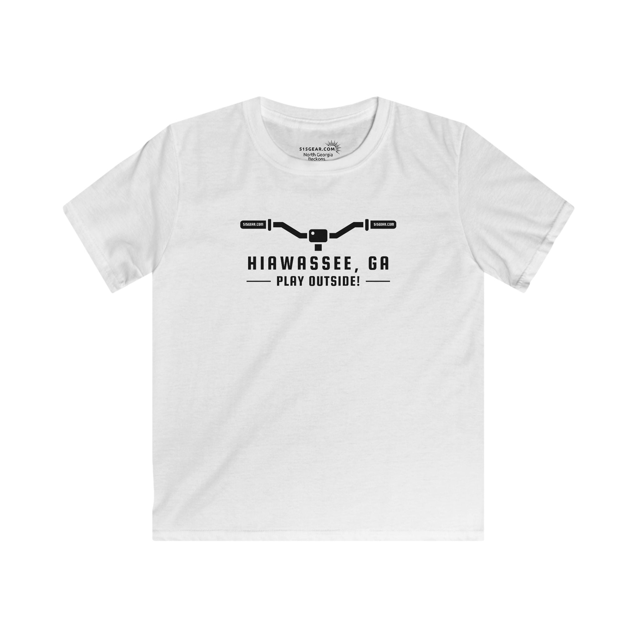 Kid’s T-Shirt, North GA biking, by 515Gear.com | Hiawassee, GA | Play Outside!