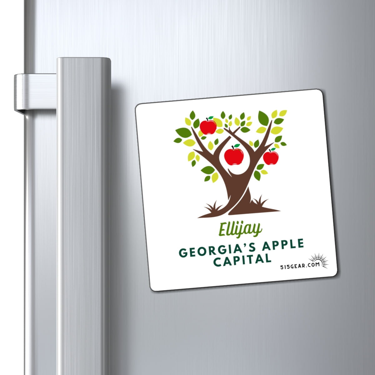 Refrigerator Magnet, by 515Gear.com | Ellijay, GA | Georgia's Apple Capital!