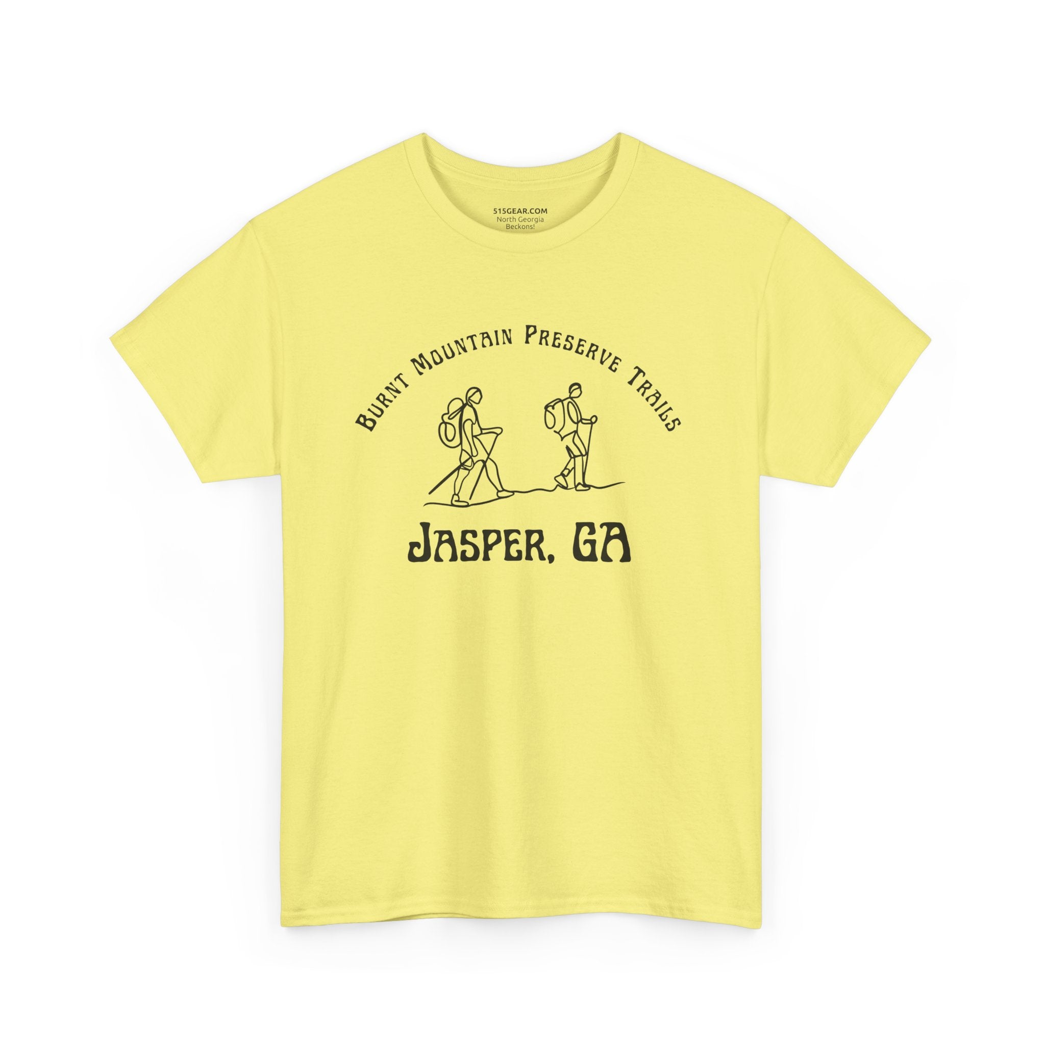 unisex adult T-shirt, Brunt Mountain Preserve, by 515Gear.com | Jasper, GA | Take to the Trails!