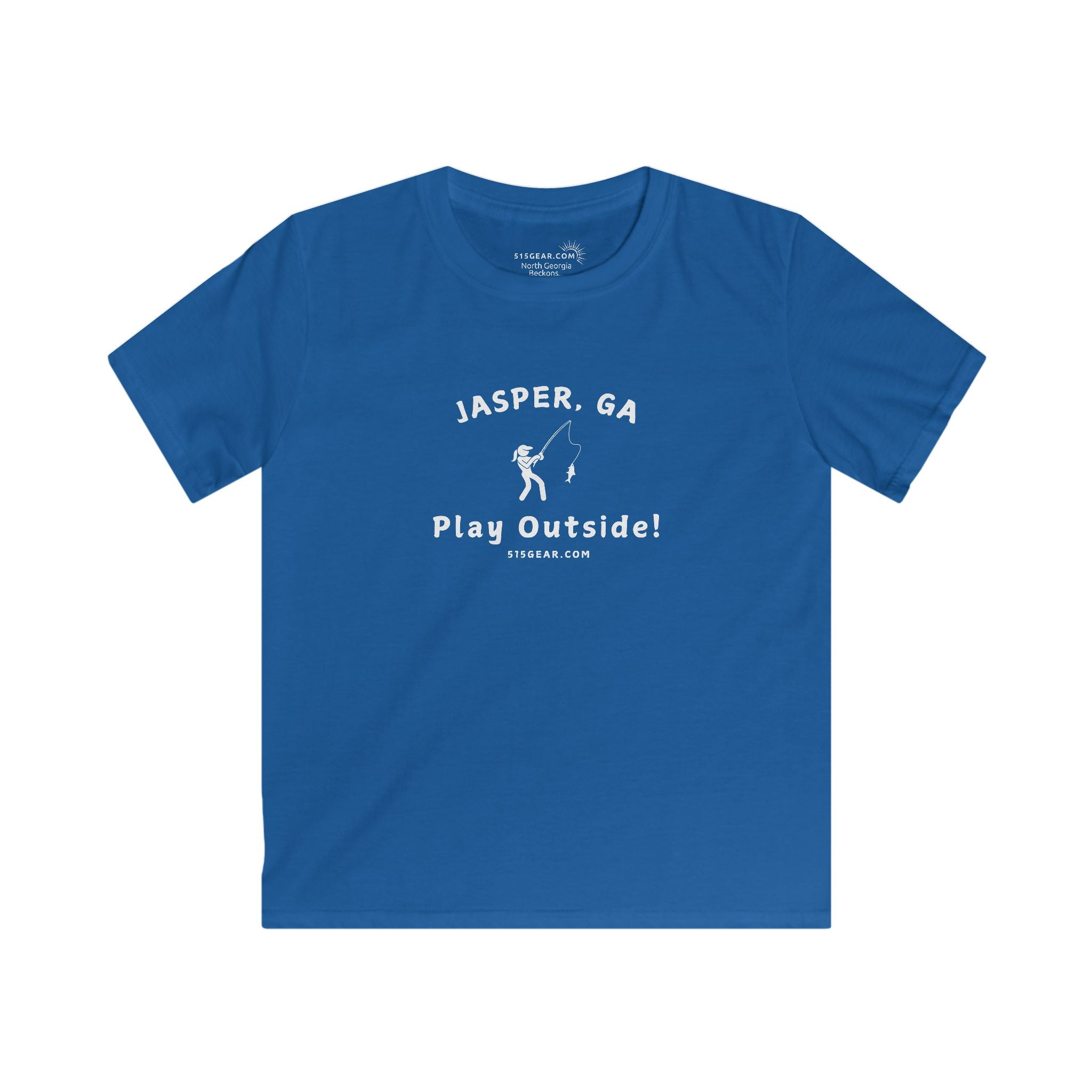 Kid’s T-Shirt, North GA Angler Adventure by 515Gear.com | Jasper, GA | Play Outside!