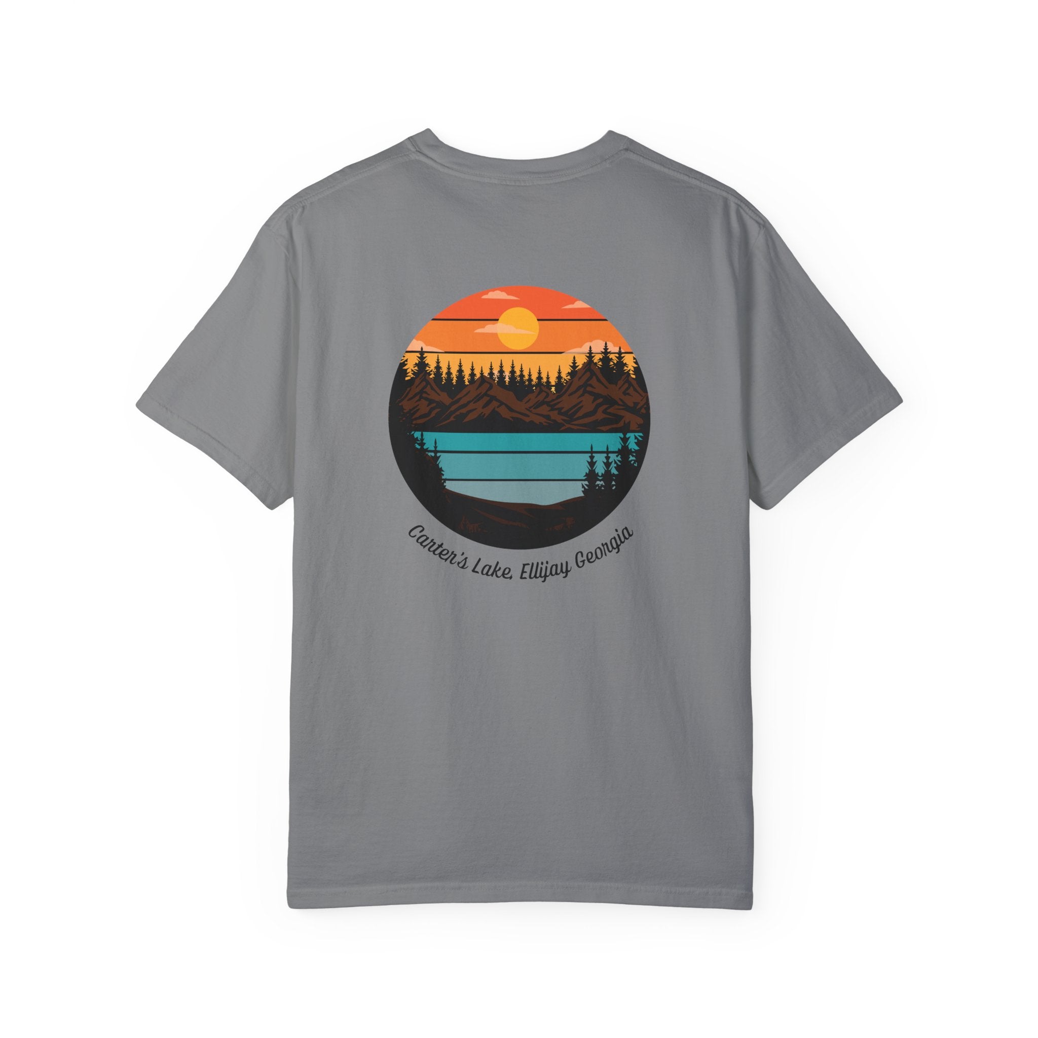 Unisex Adult T-shirt, Carter's Lake design by 515Gear.com | Ellijay, GA | Music for those who listen!