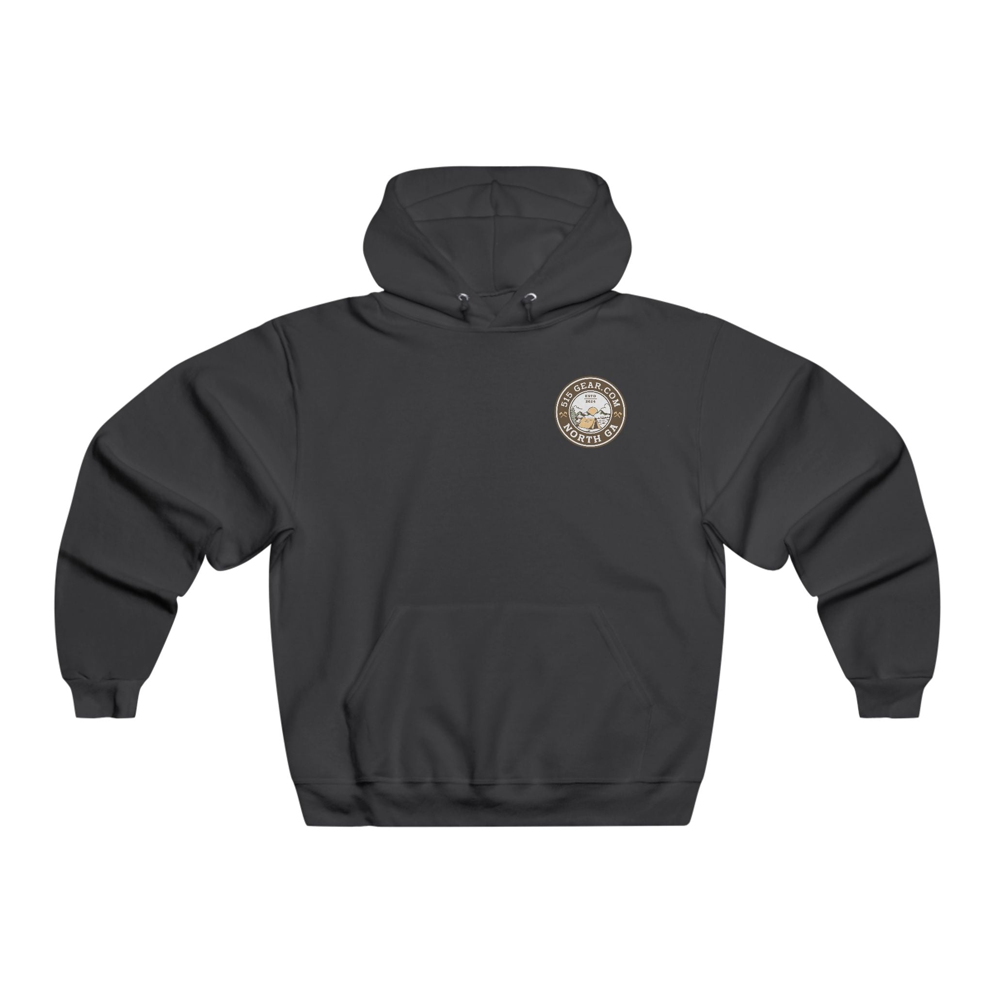 Adult Hoodies, Established 1833 by515Gear.com | Blairsville, GA | North GA Adventure Awaits!