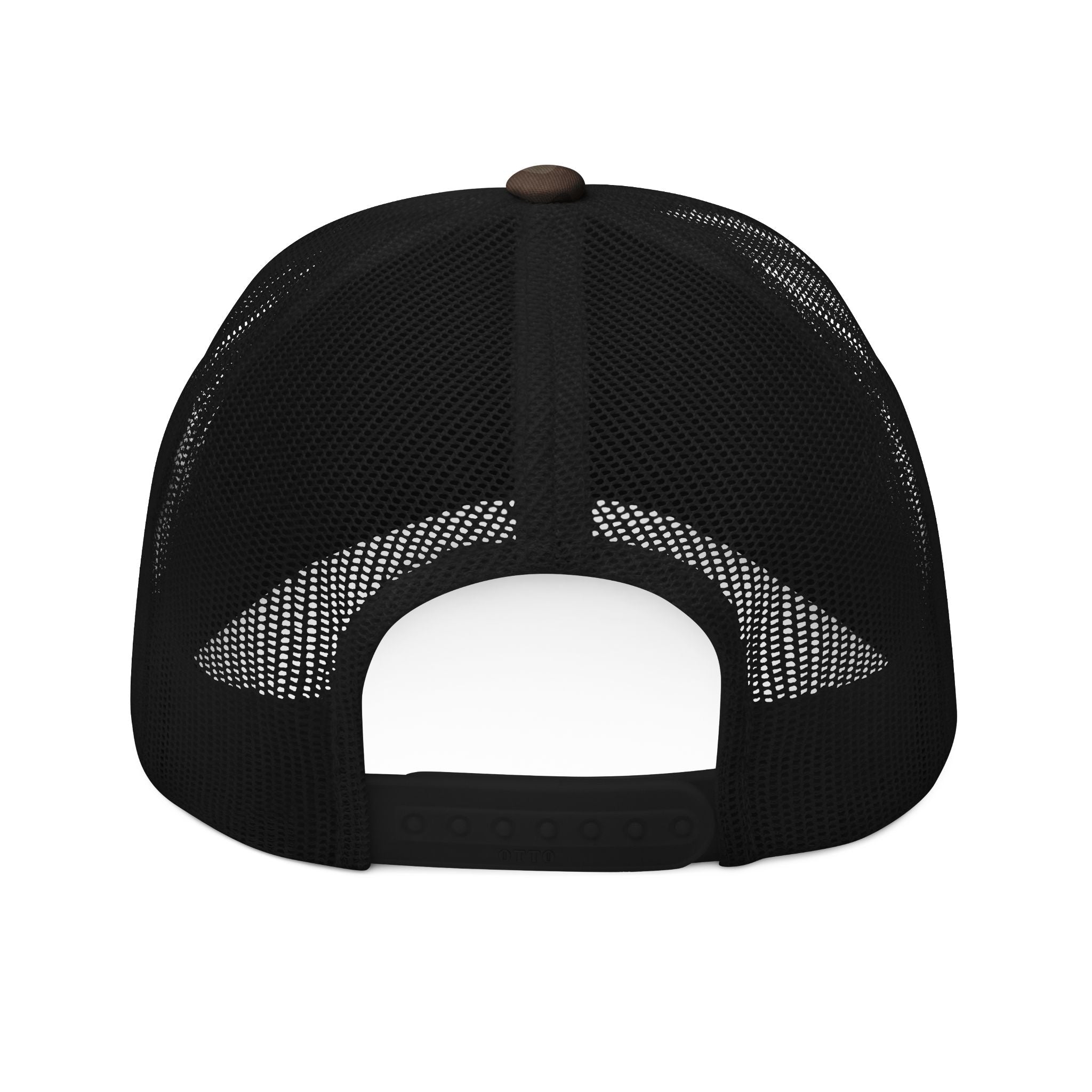 Young Harris Camouflage Trucker Hat (Embroidered)