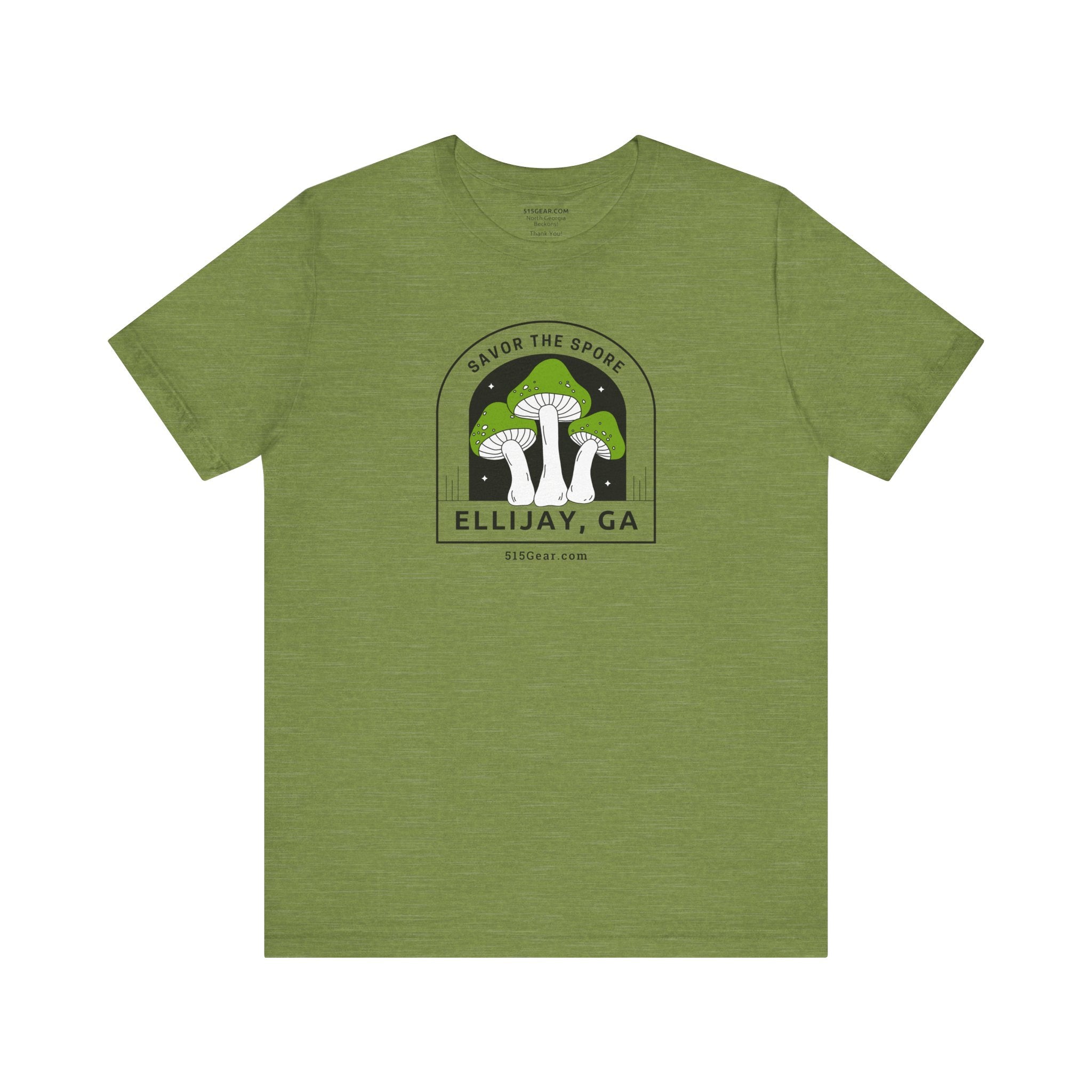 Unisex Adult T-shirt, by 515Gear.com | Ellijay, GA | Savor the Spore!