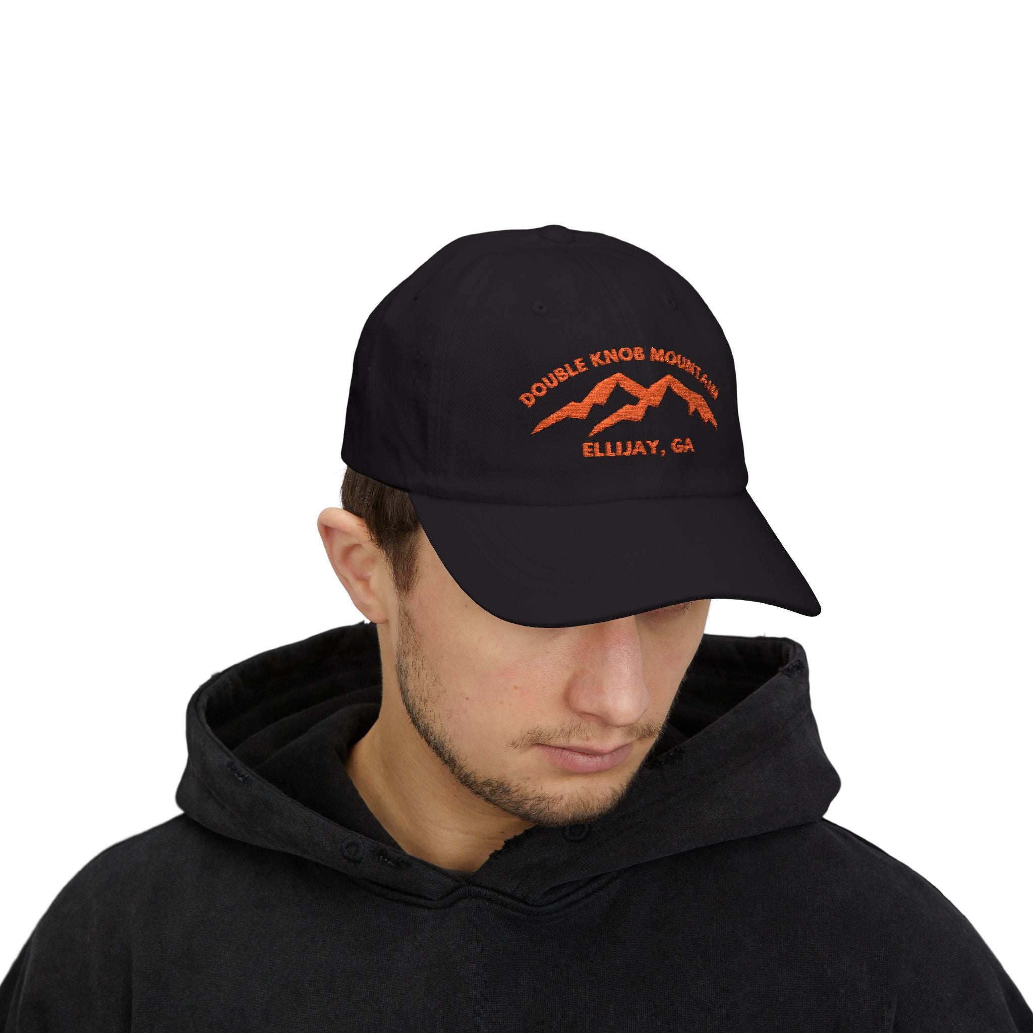 Double Knob Mountain Camo Cap