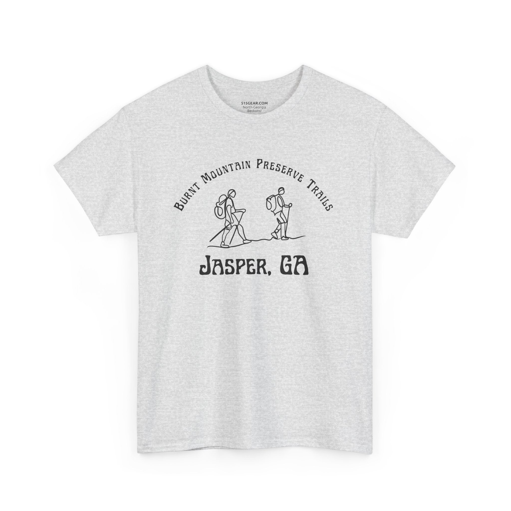unisex adult T-shirt, Brunt Mountain Preserve, by 515Gear.com | Jasper, GA | Take to the Trails!