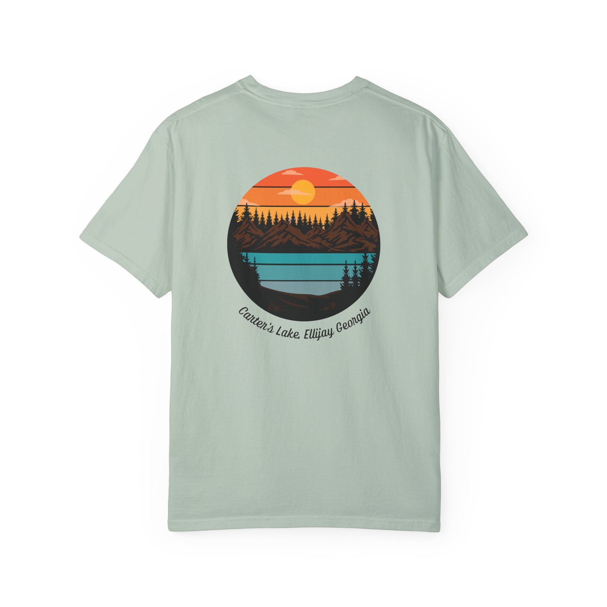 Unisex Adult T-shirt, Carter's Lake design by 515Gear.com | Ellijay, GA | Music for those who listen!