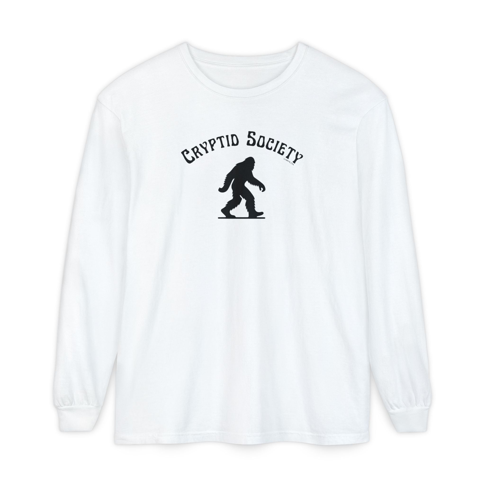 Cryptid Society Long Sleeve Tee – Bigfoot Edition (Comfort Colors®)