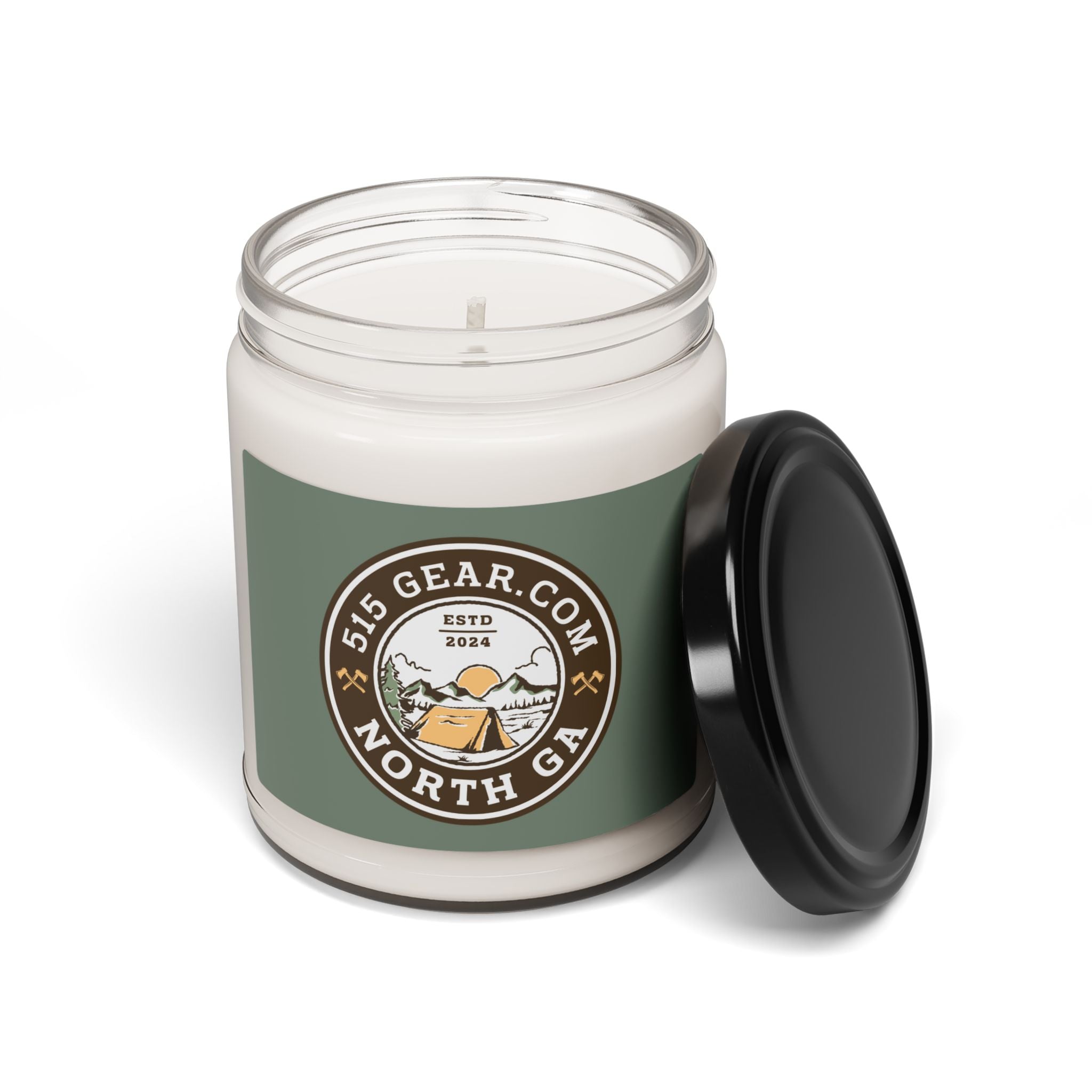 Soy Candle, North GA Camping design | 515Gear.com | aromatherapy for you!