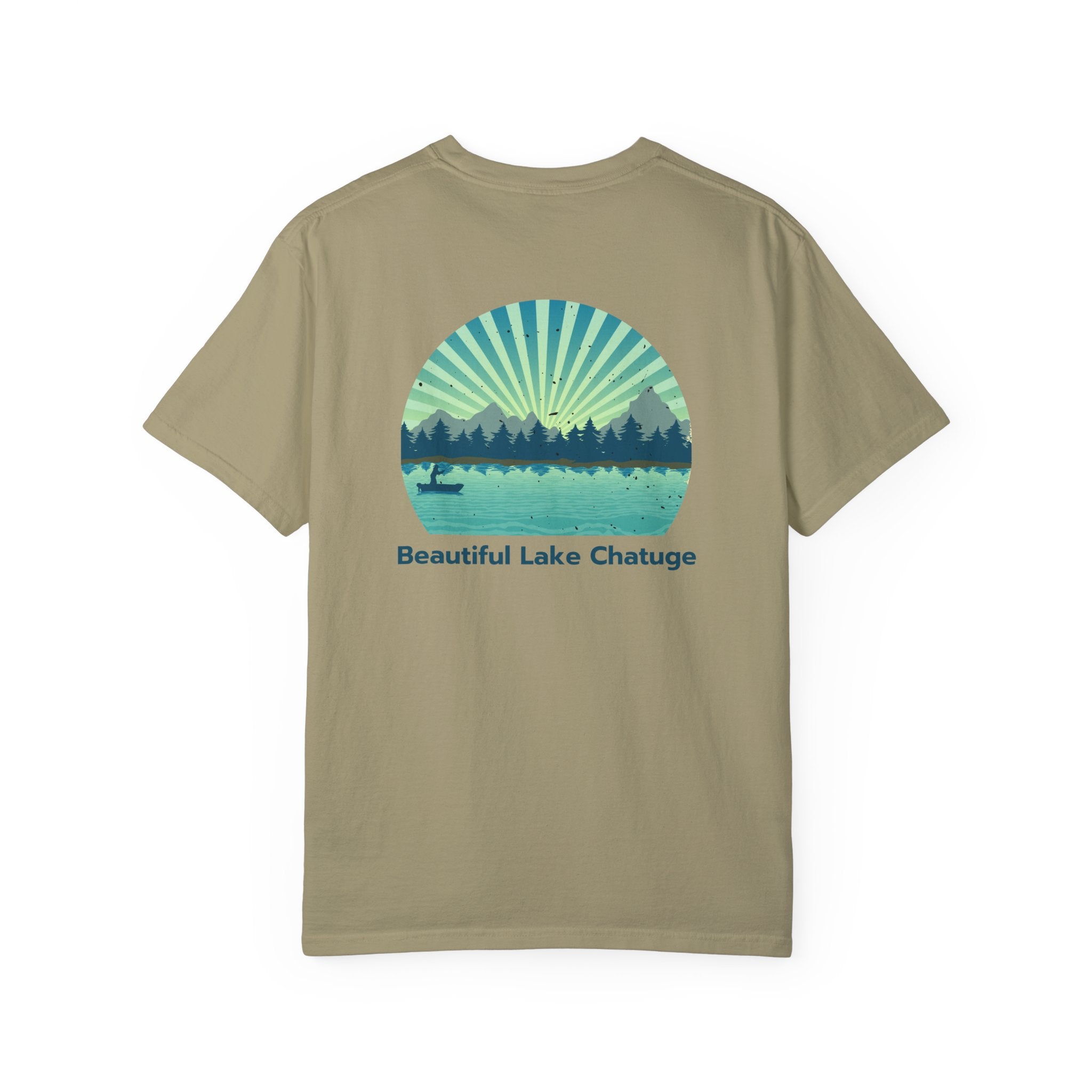 Unisex Adult T-shirt, Lake Chatuge, by 515Gear.com | Hiawassee, GA | Swim, Boat, Fish!