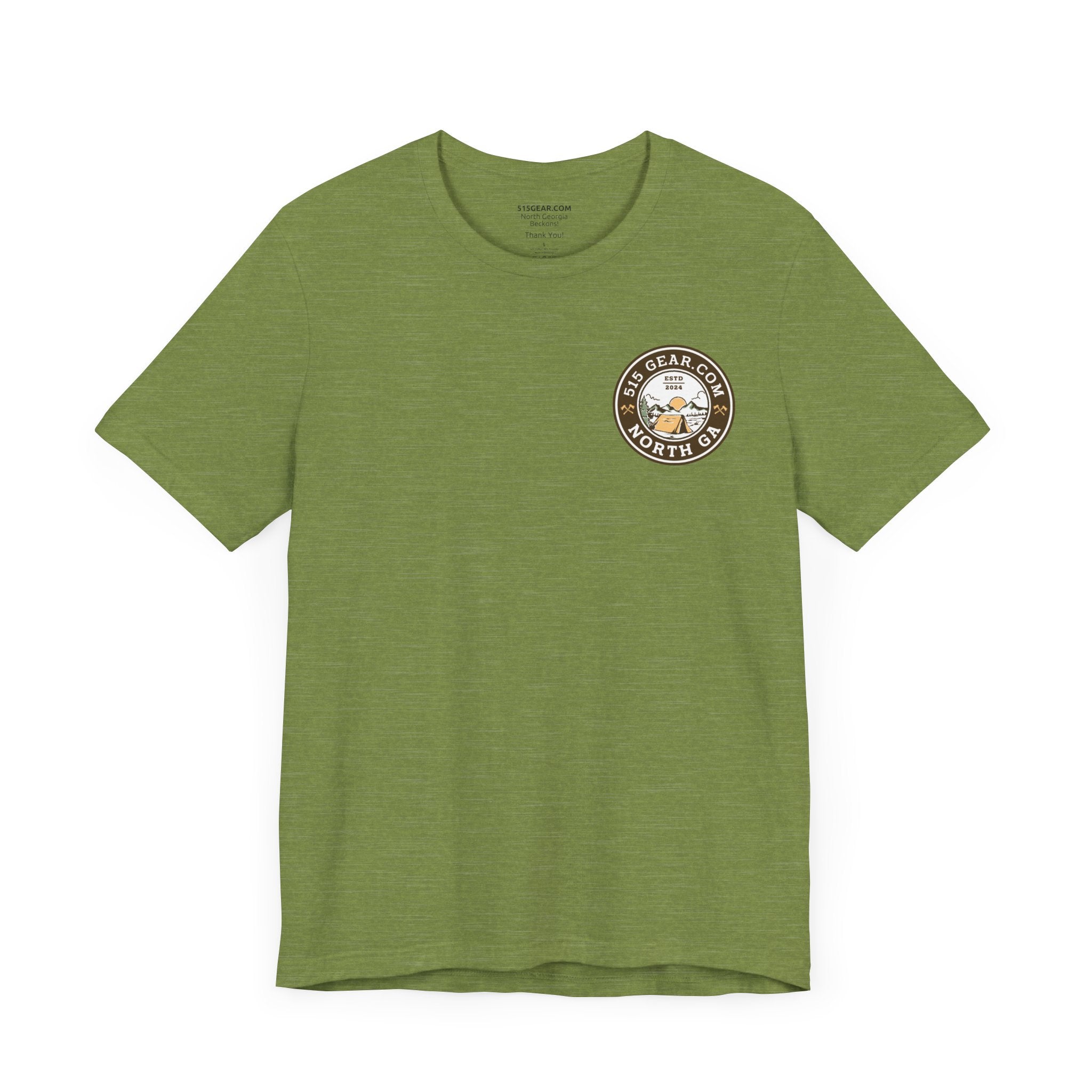 Unisex Adult T-shirt, Camping by 515Gear.com | Jasper, GA | Camp More Worry Less!
