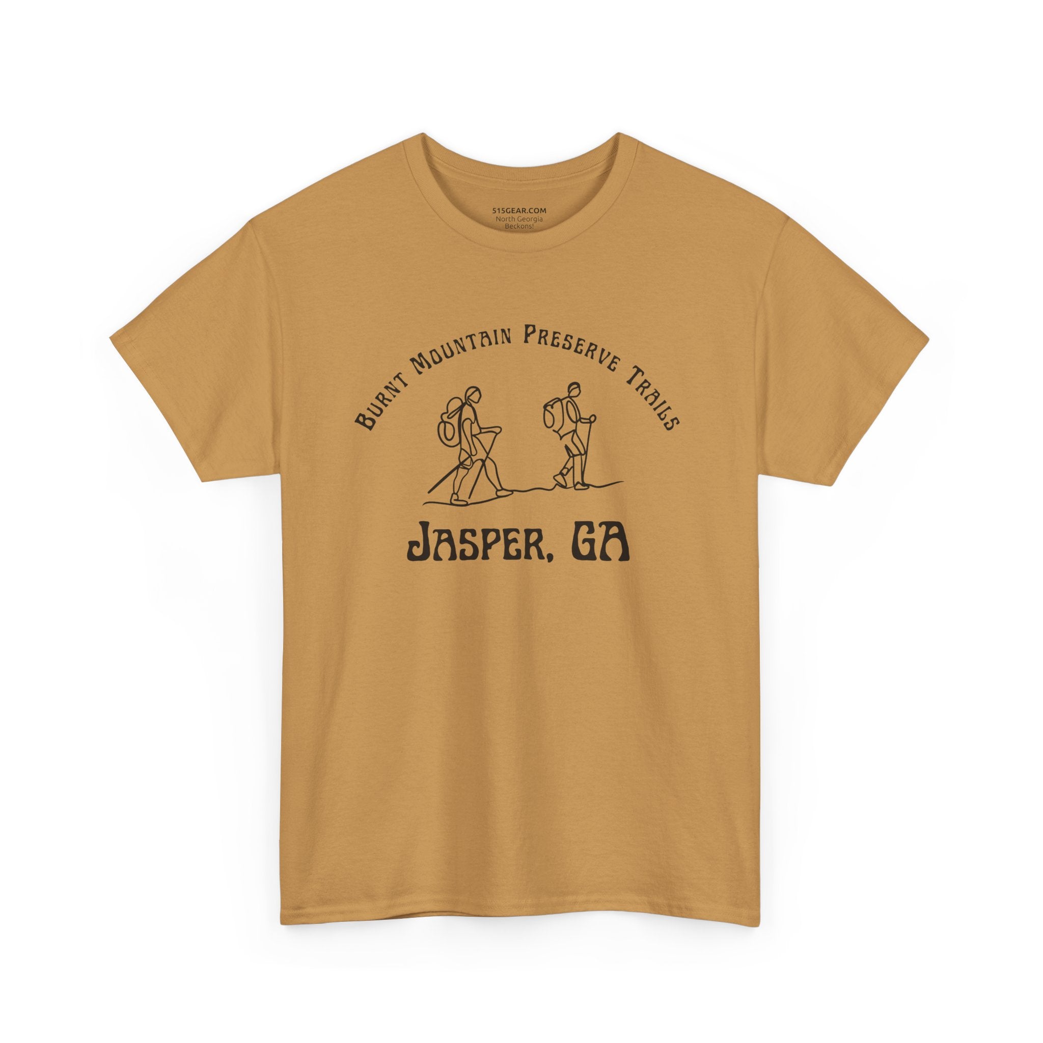 unisex adult T-shirt, Brunt Mountain Preserve, by 515Gear.com | Jasper, GA | Take to the Trails!