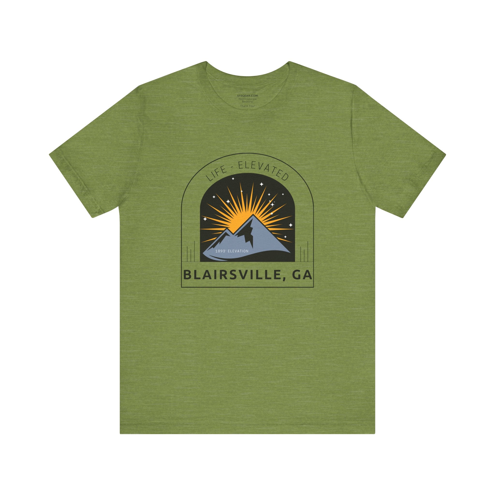 Unisex Adult T-shirt, by 515Gear.com | Blairsville, GA | Life Elevated!
