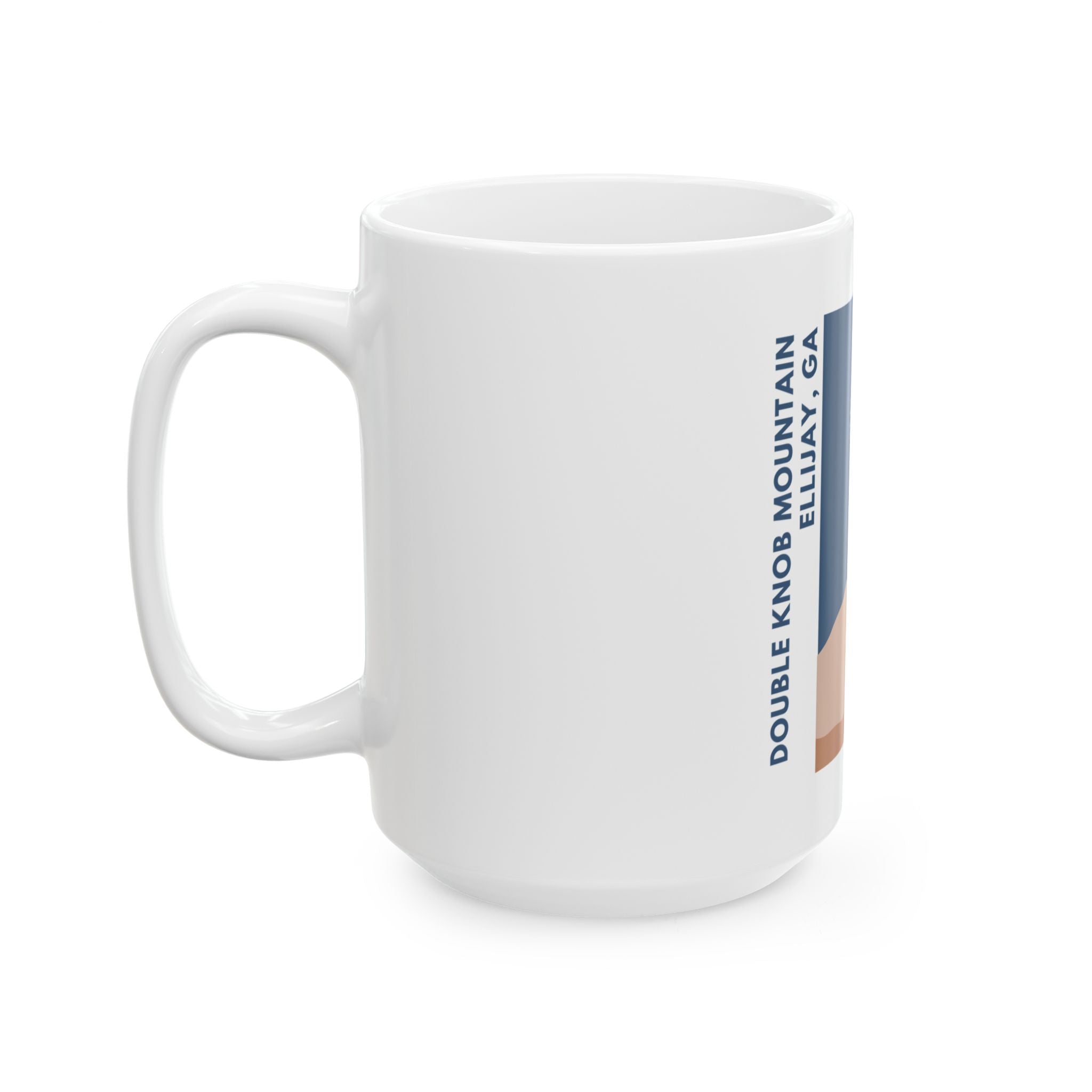 Double Knob Mountain Full Moon, Coffee Mug – 15oz