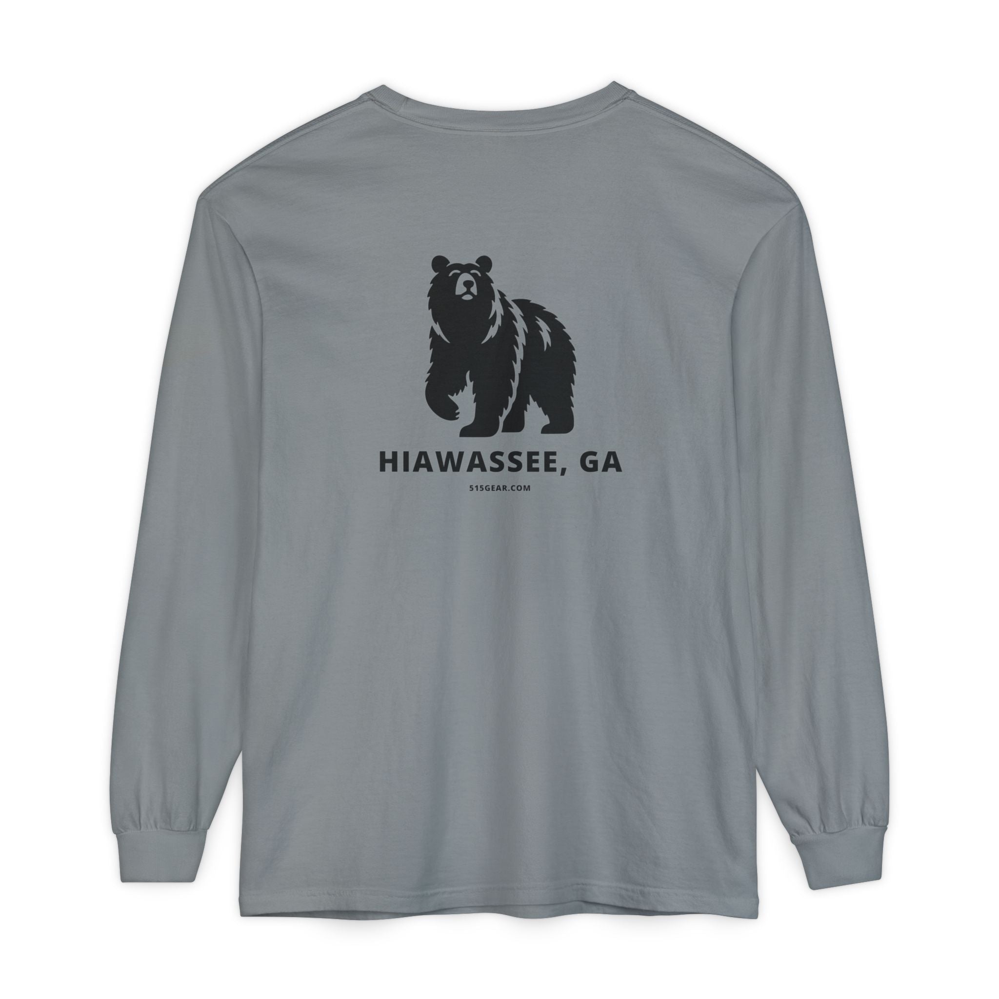 Unisex Adult Long Sleeve T-shirt, Bear Design by 515Gear.com | Hiawassee, GA | Please don't feed the bears!