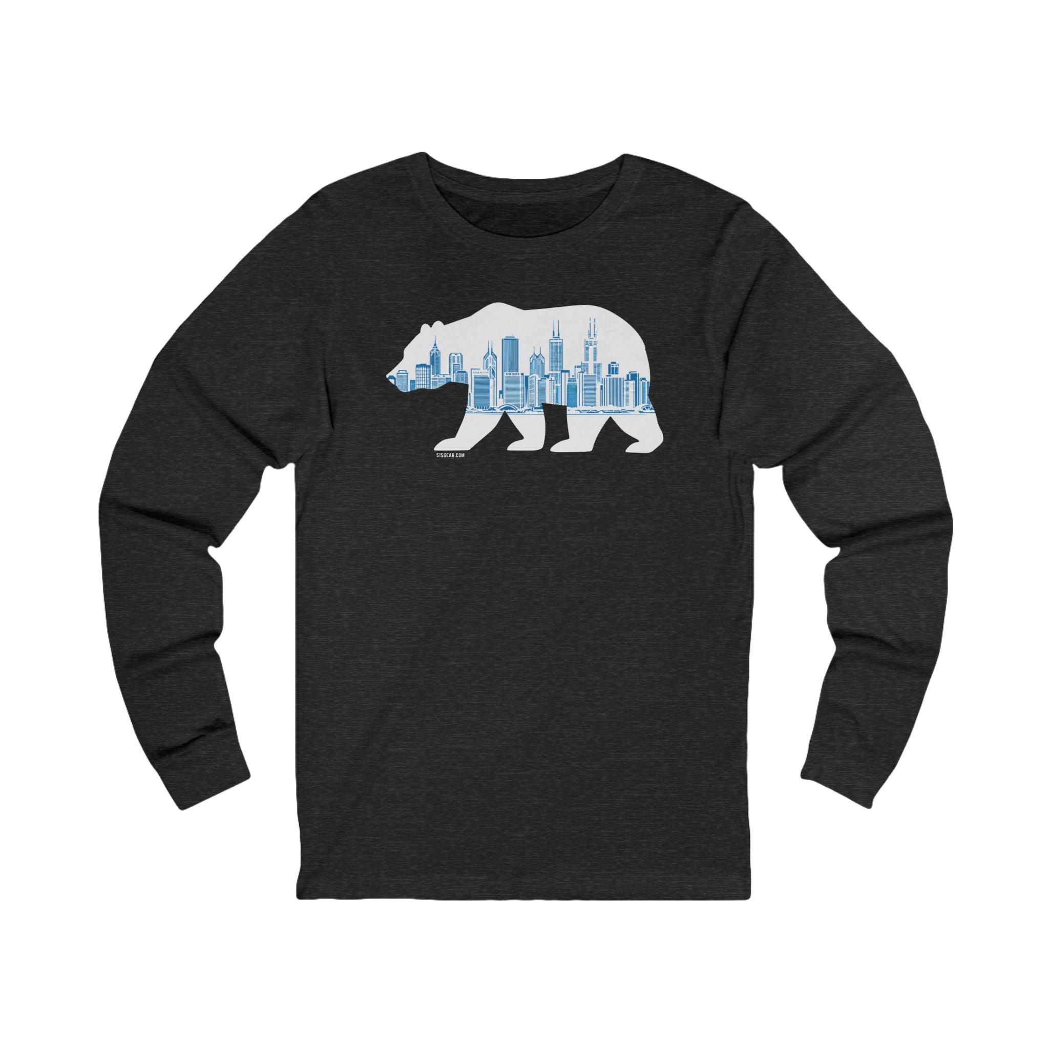 “Bear Down, Chi-Town” Skyline Long Sleeve Tee