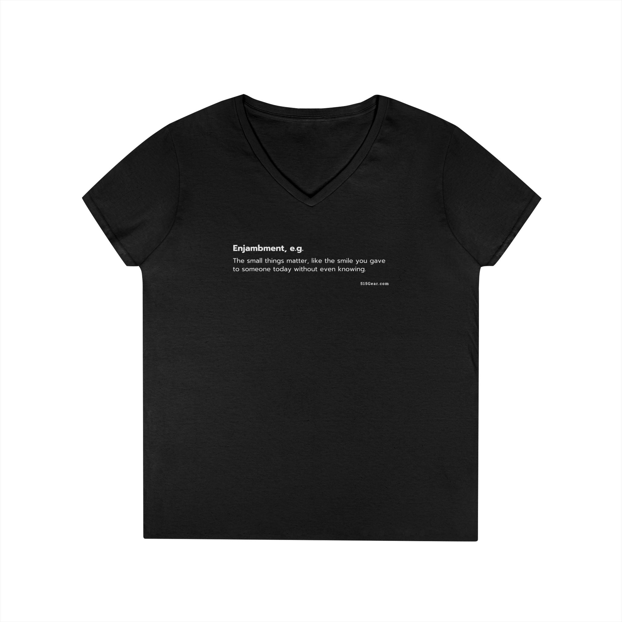 women's t-shirt, word play | 515Gear.com | the small things matter