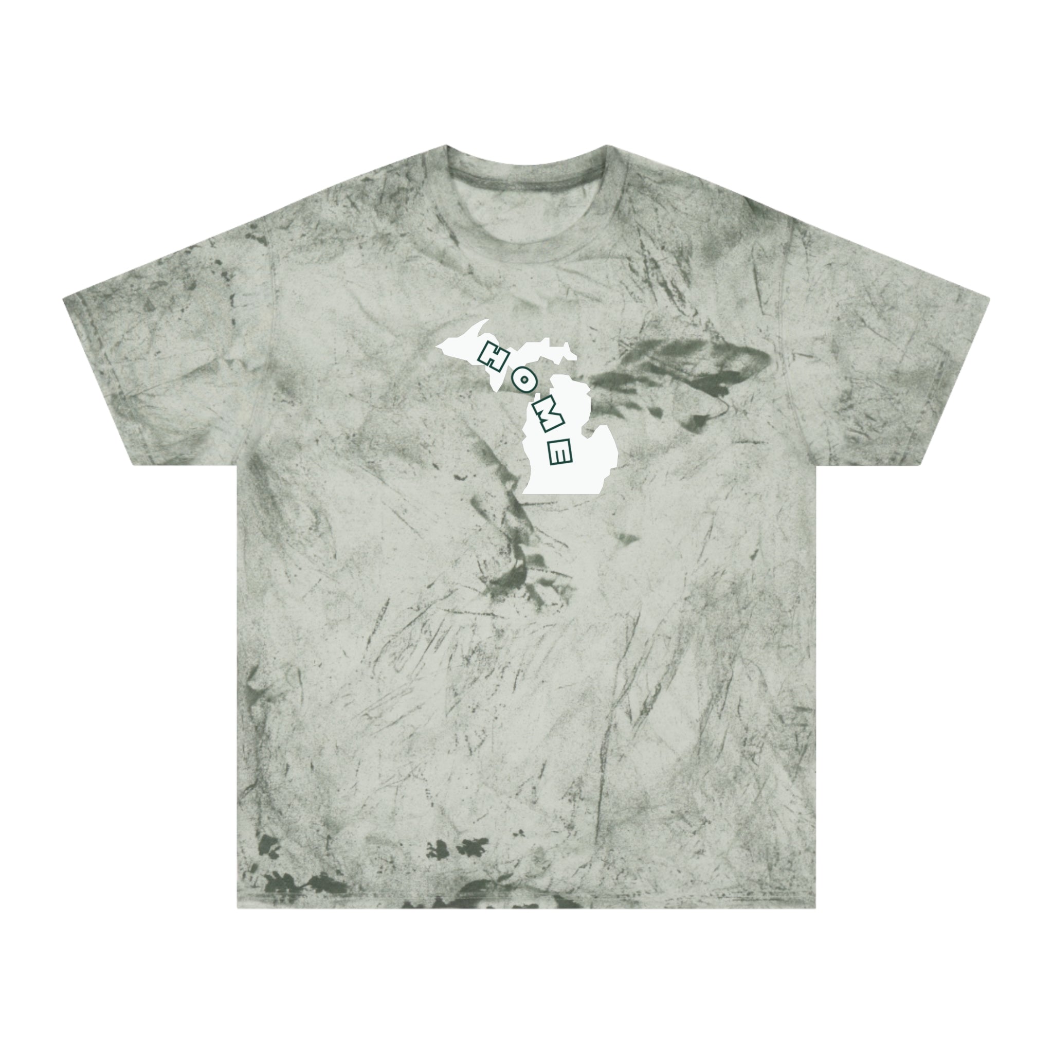 Home in Michigan Unisex Color Blast T-Shirt