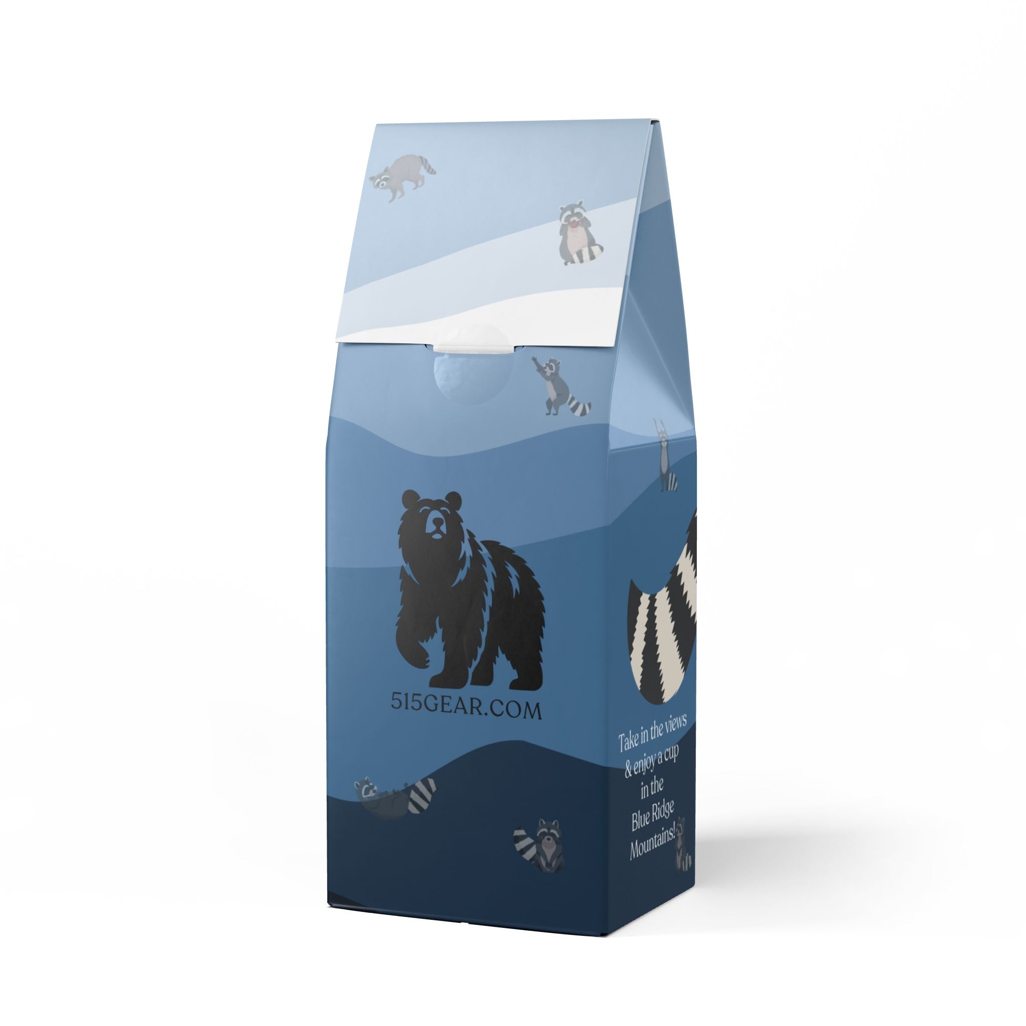 12 oz. Medium Roast Coffee, whole bean or ground, wake up happy! | by 515Gear.com | sourced from Central America