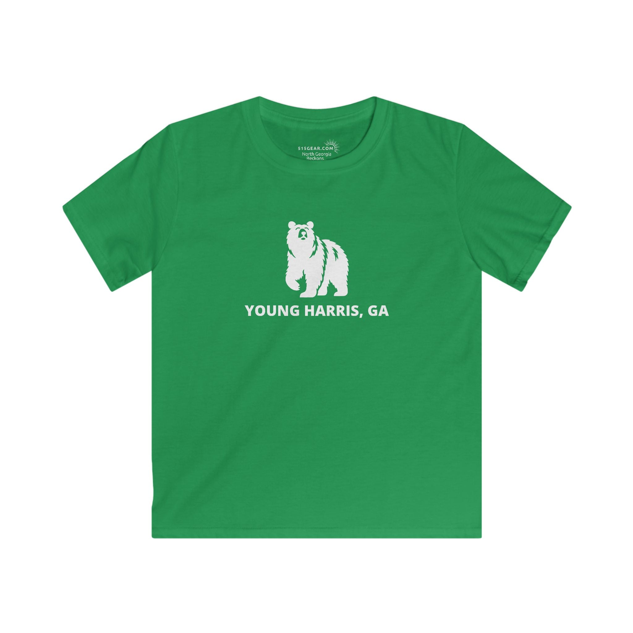 Kid’s T-Shirt, Bear Design, by 515Gear.com | Young Harris, GA | Play Outside!