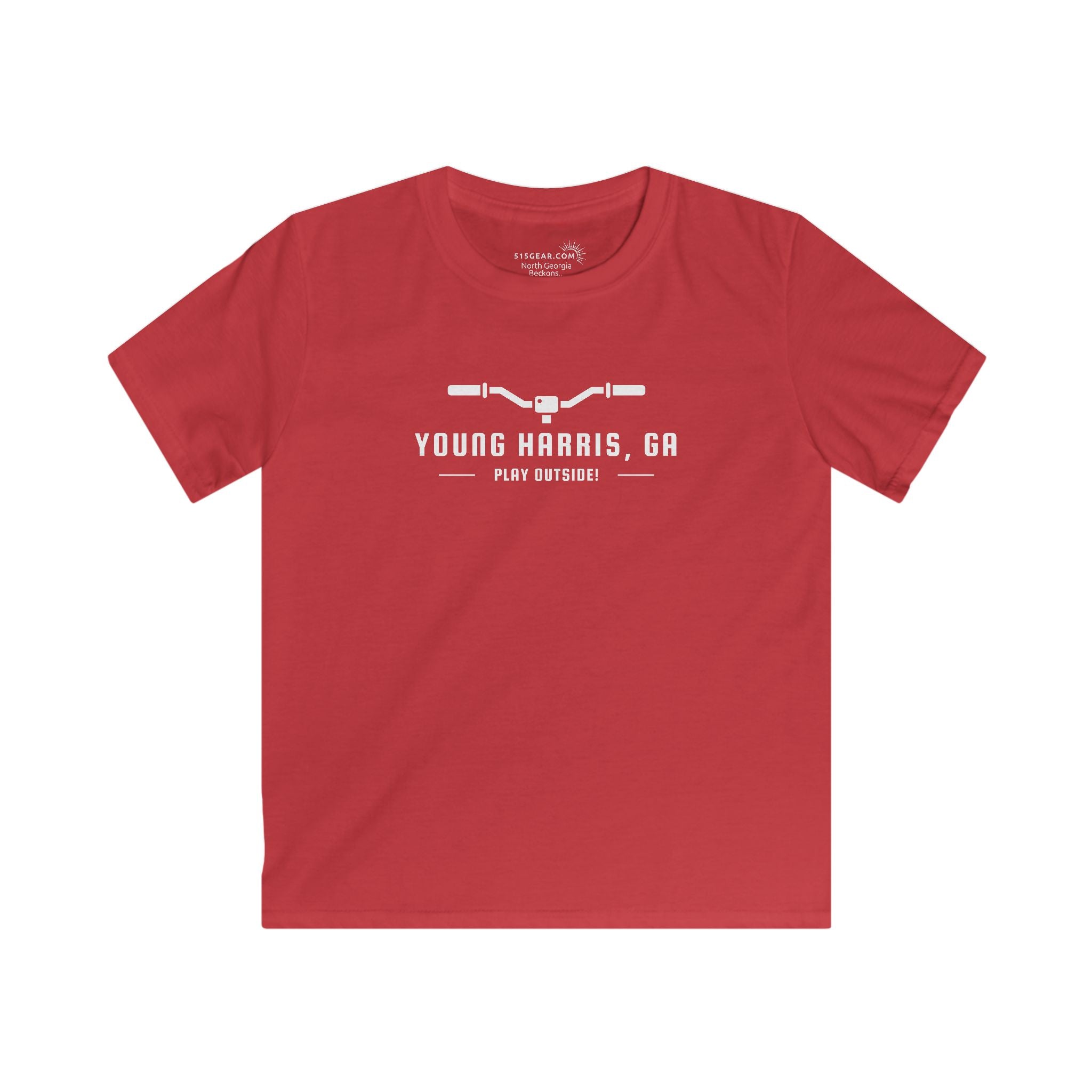 Kid’s T-Shirt, North GA biking, by 515Gear.com | Young Harris, GA | Play Outside!
