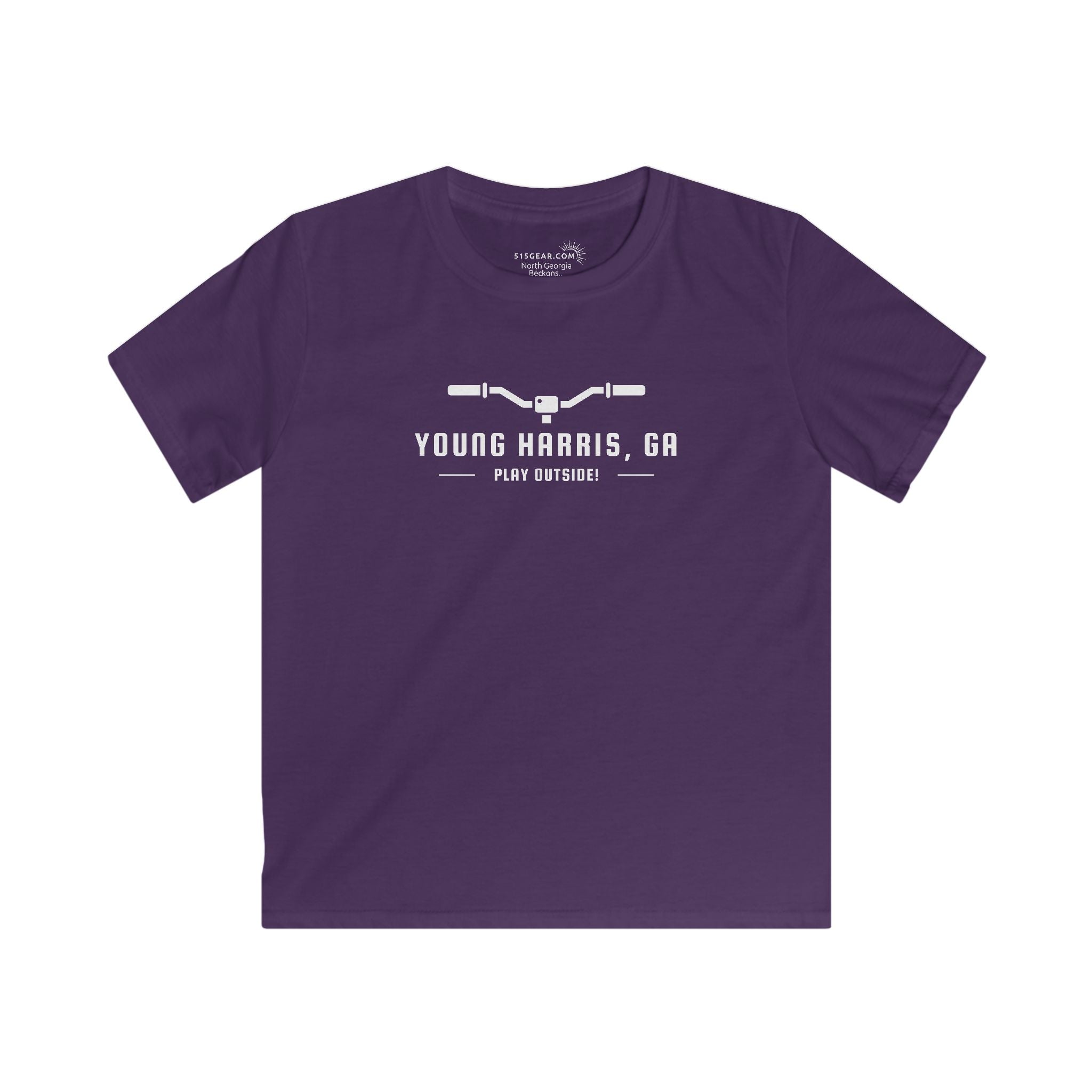 Kid’s T-Shirt, North GA biking, by 515Gear.com | Young Harris, GA | Play Outside!