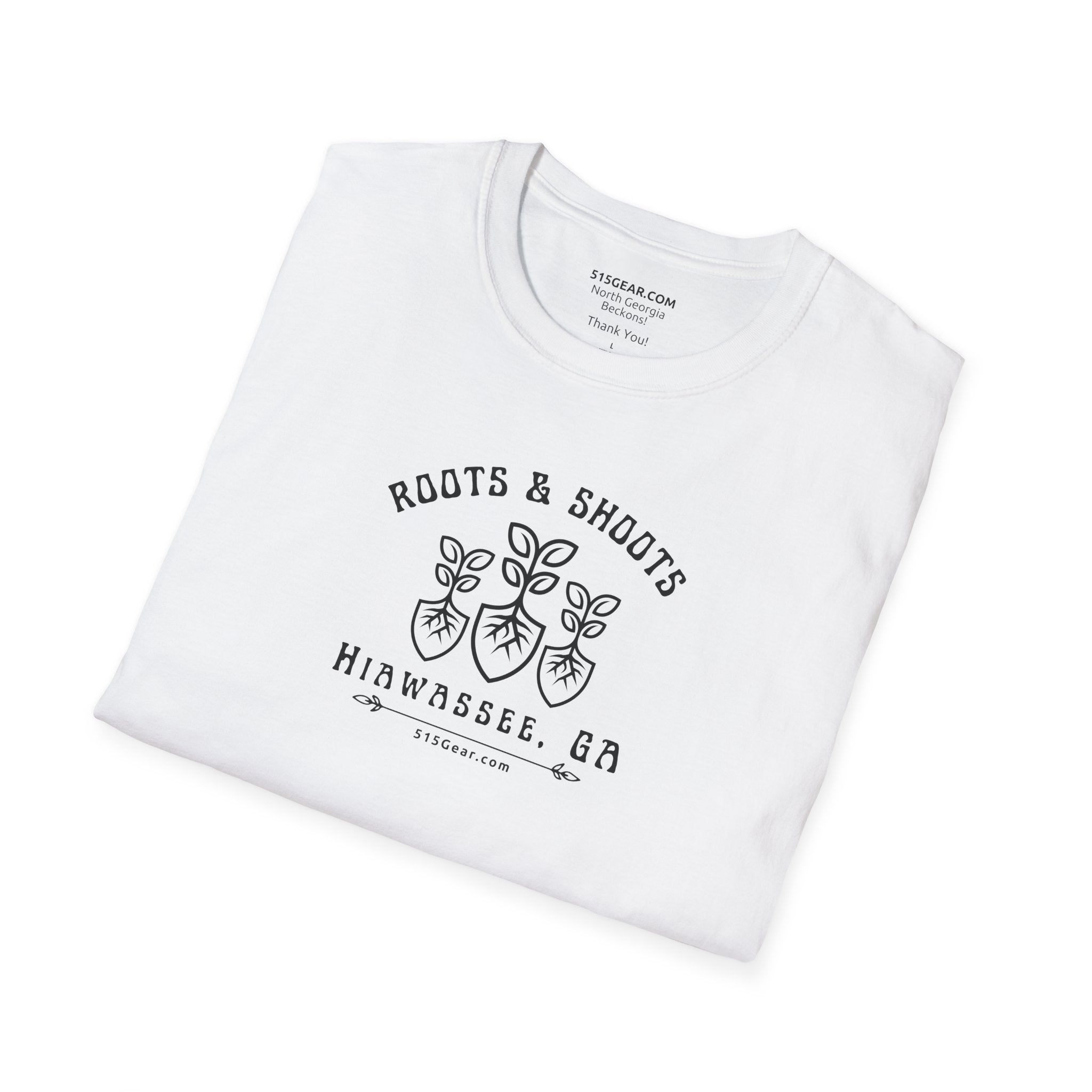 Hiawassee, Roots & Shoots - Gardening Unisex T-shirt