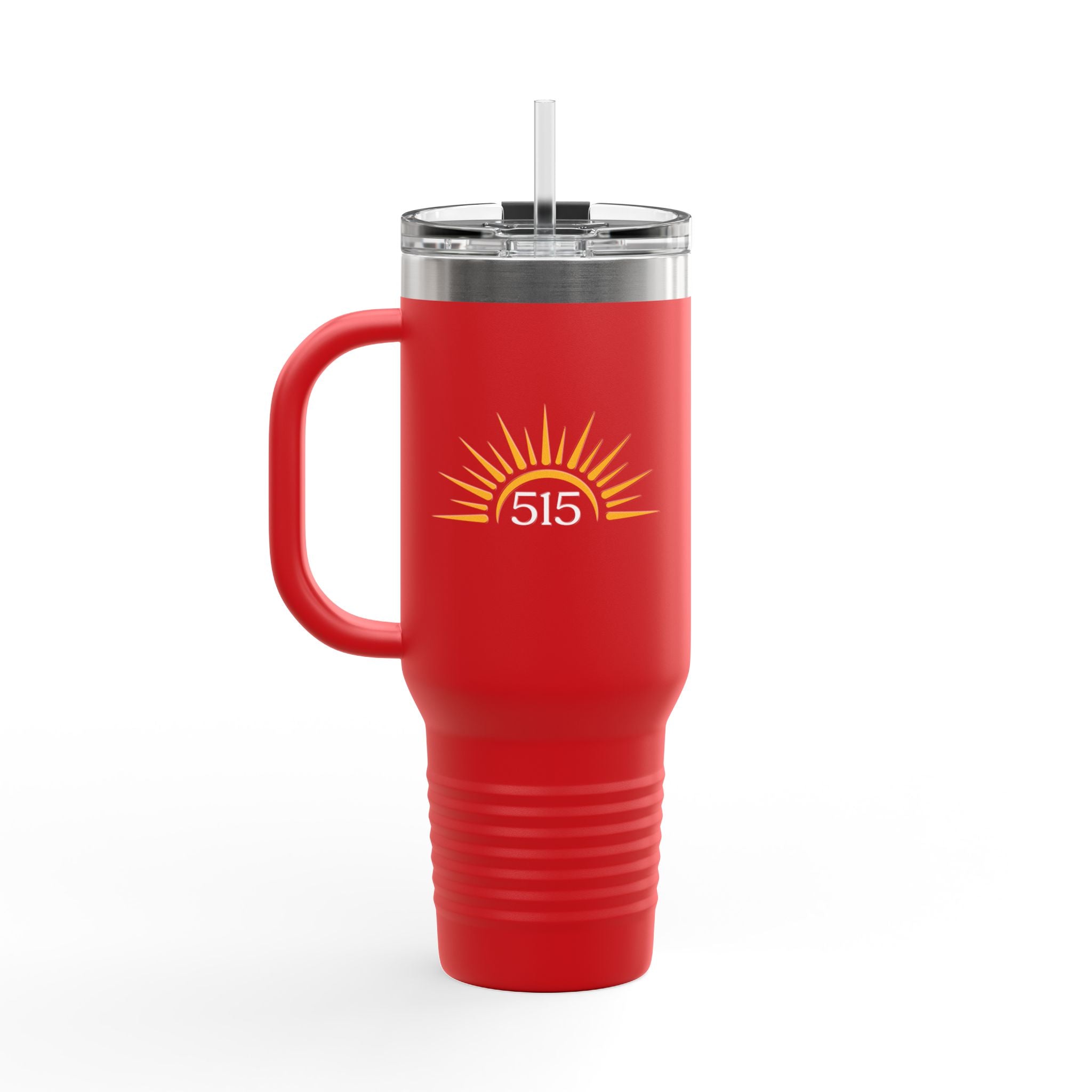 40 oz Travel Mug, 515 Sunshine Graphic | by 515Gear.com | Soak up the Sun!