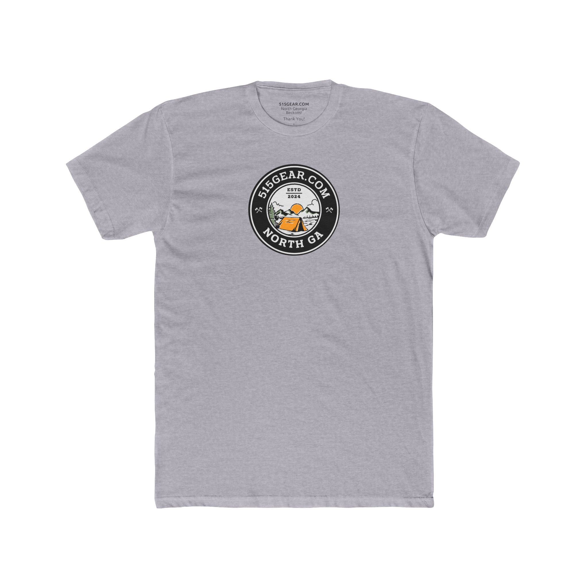 unisex adult T-shirt, Campsite graphic | 515Gear.com | Your North Georgia Adventure awaits!