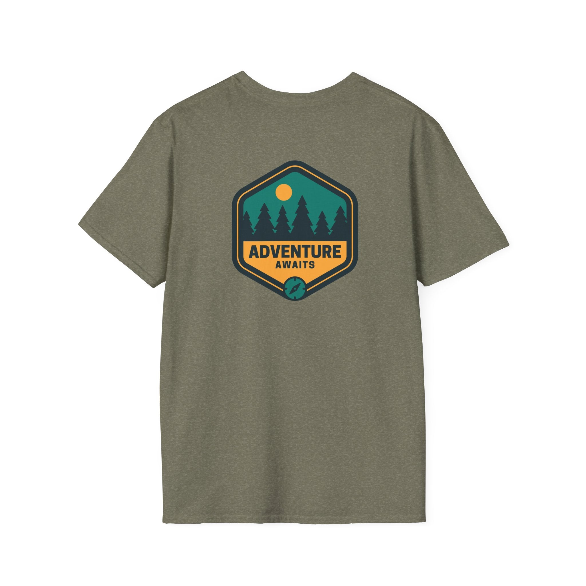 Unisex Adult T-shirt, 515 Adventure Awaits design | 515Gear.com | Because Therapy is Expensive!