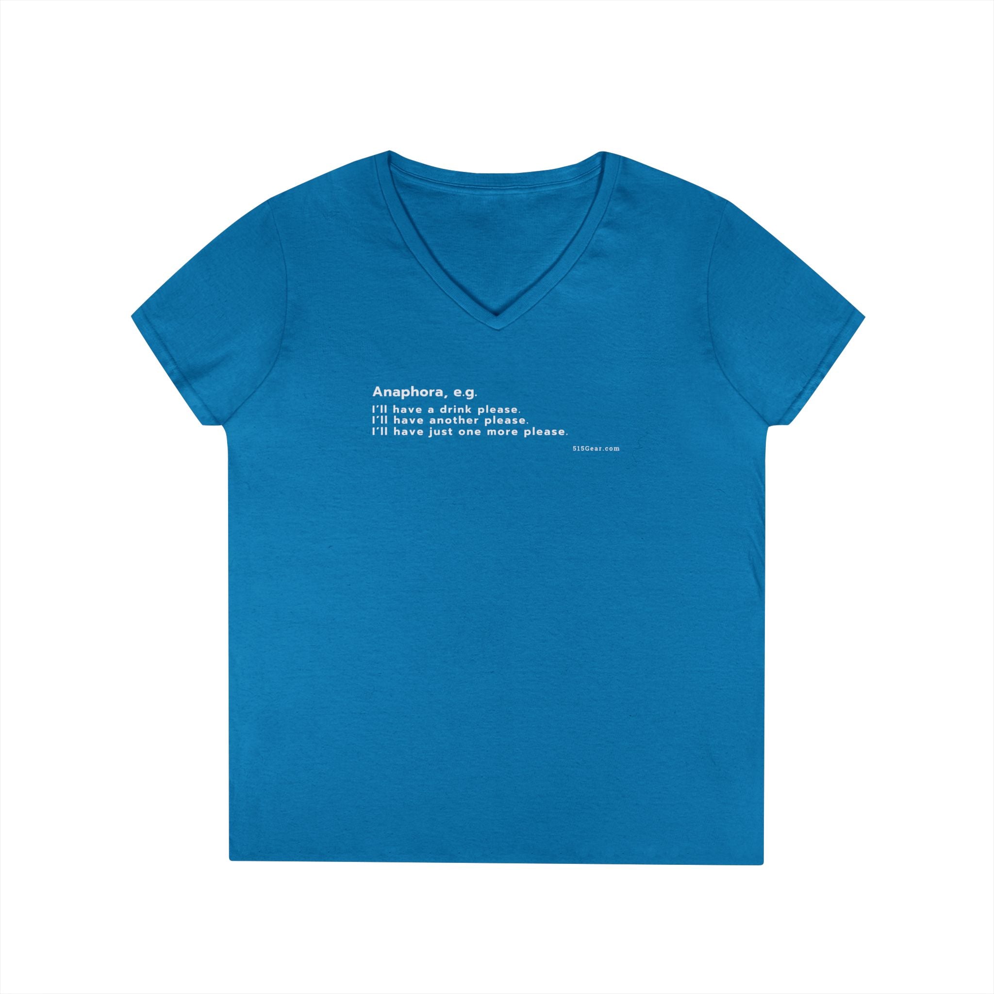 Women's t-shirt, word play | 515Gear.com | avoid repetition with this cool shirt