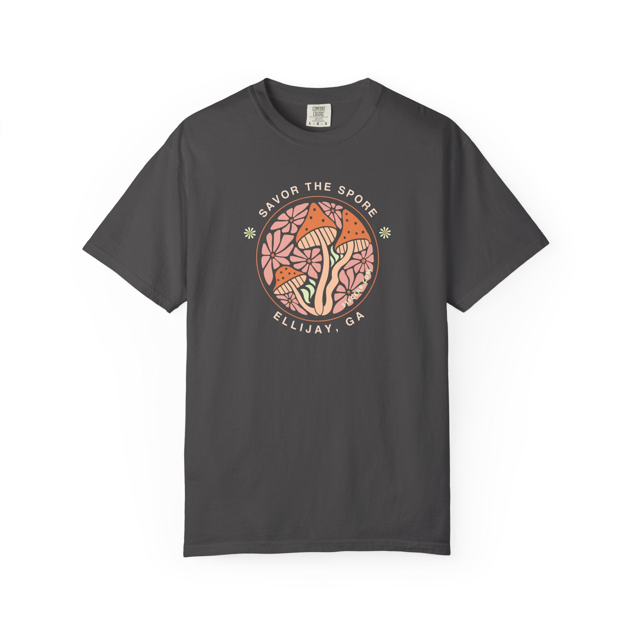 Ellijay Savor the Spore - Comfort Colors Unisex Garment-Dyed T-shirt