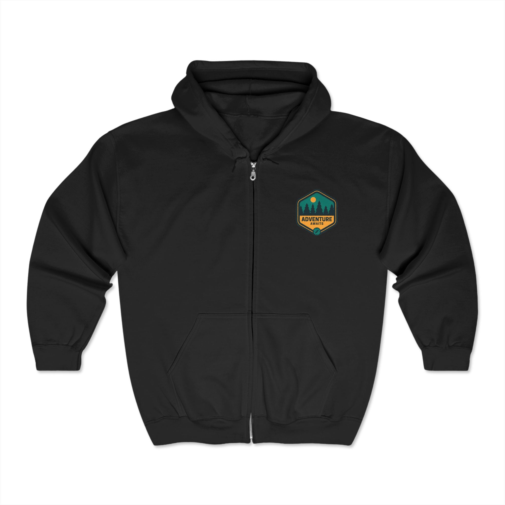 Adult Sweatshirt, 30546 Adventure Awaits |515Gear.com | Perfect for a brisk North GA day!